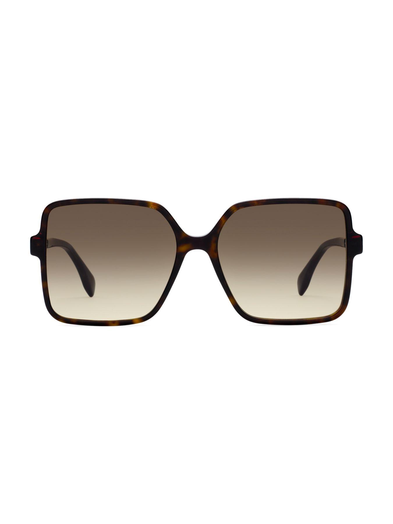 fendi square sunglasses