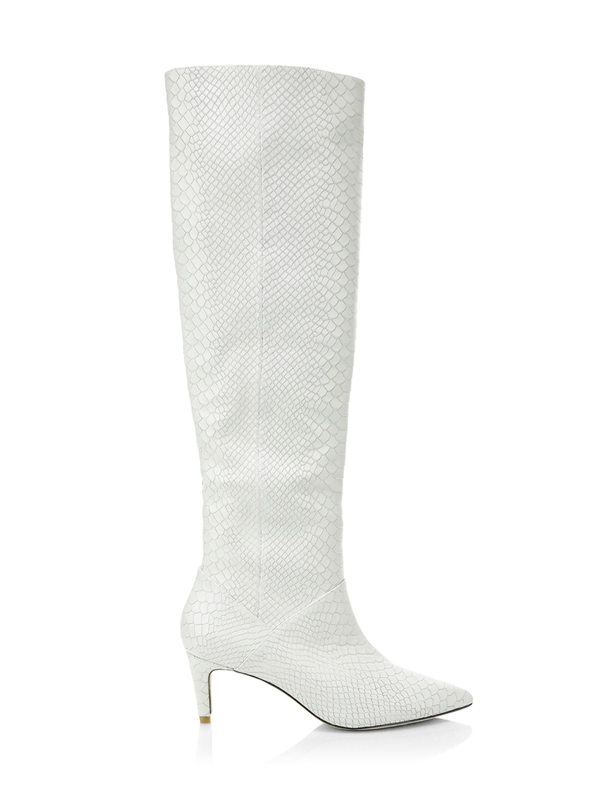 joie white boots