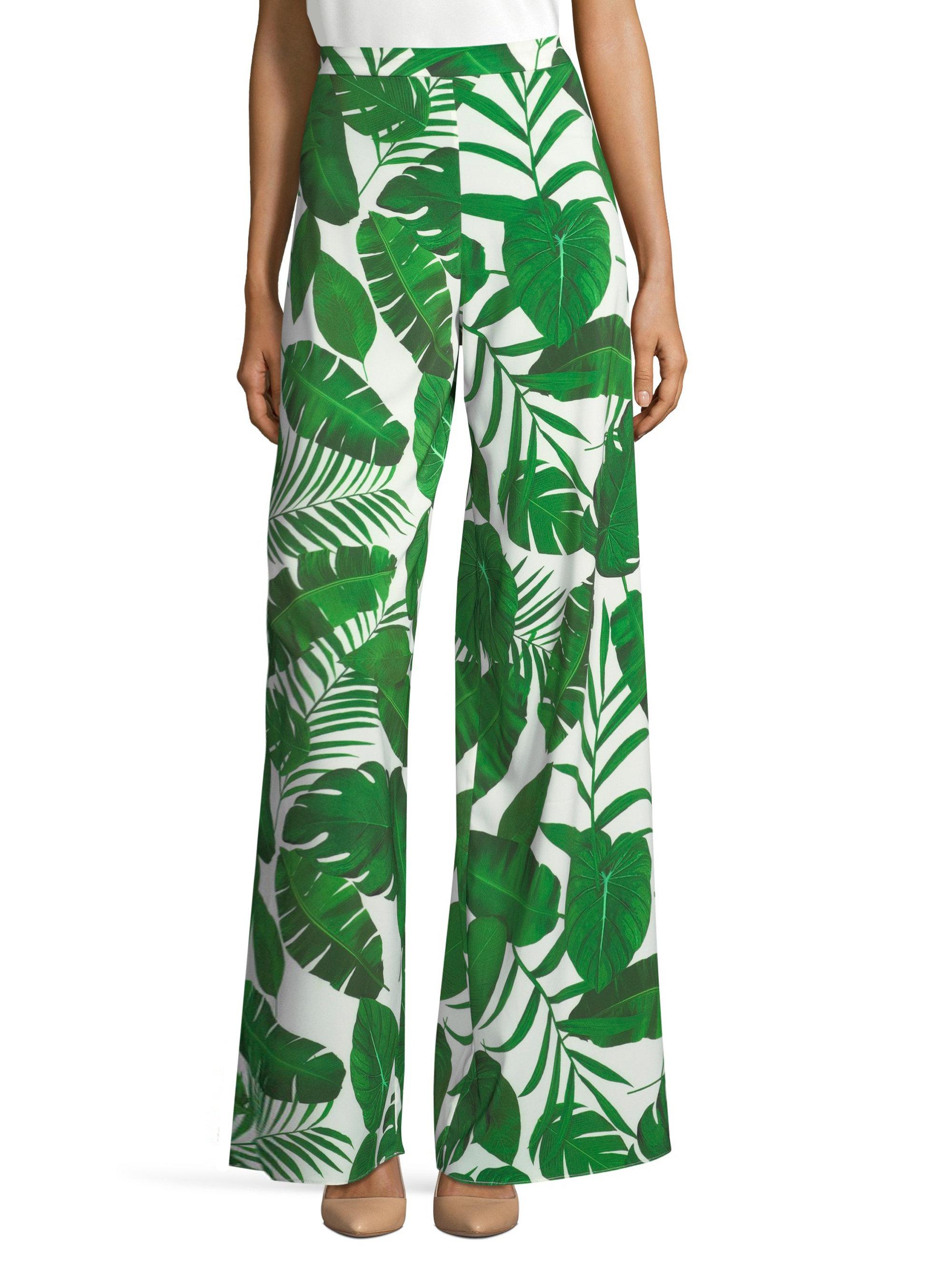 Alice + Olivia Synthetic Athena Leaf 