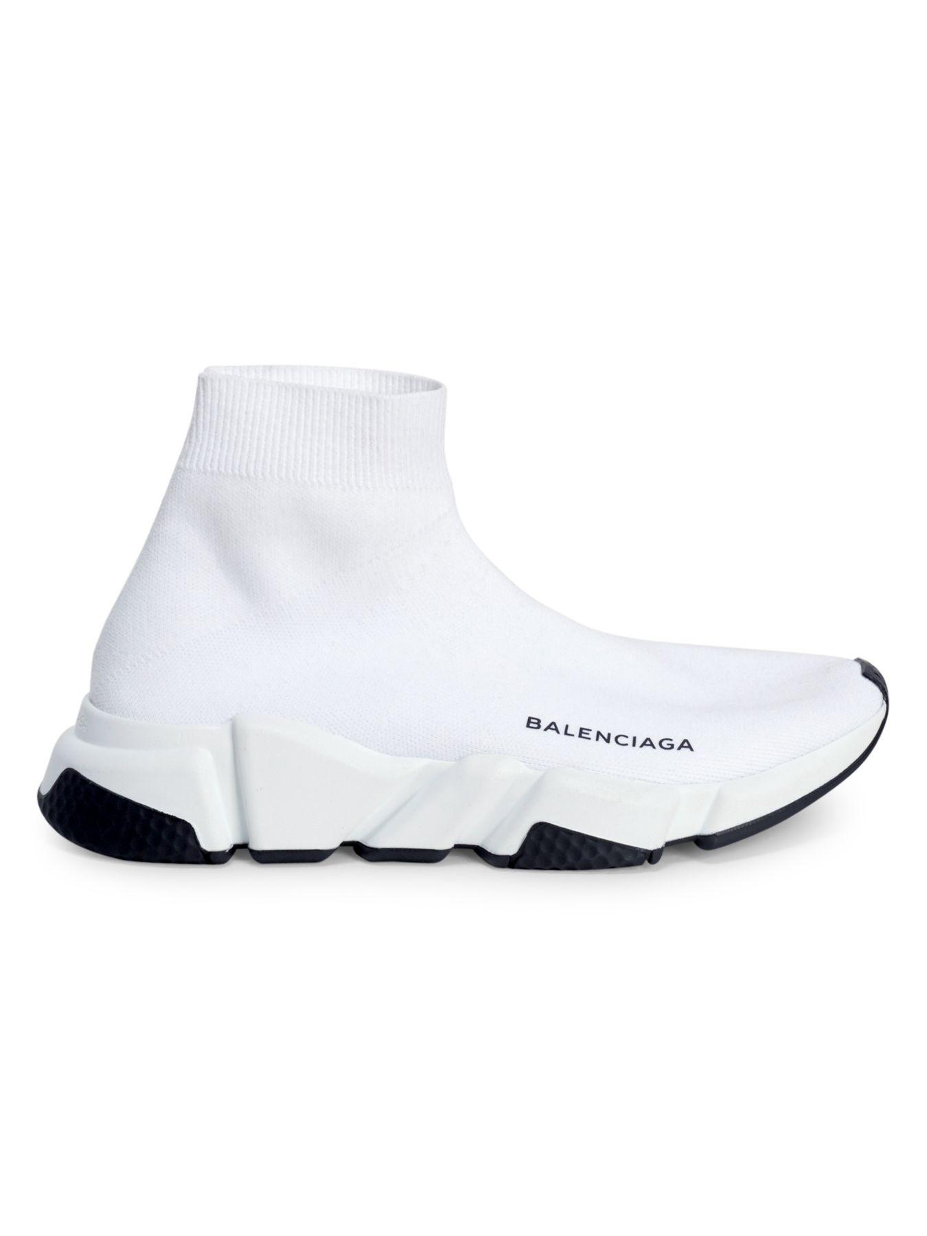 white speed trainers