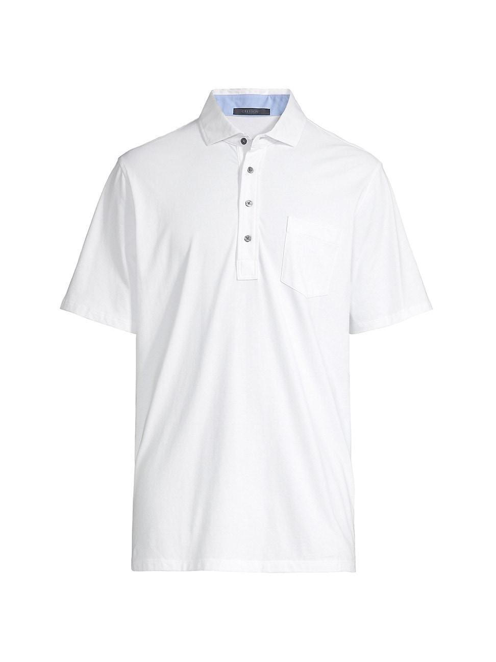 Greyson Spirit Polo Shirt in White for Men | Lyst