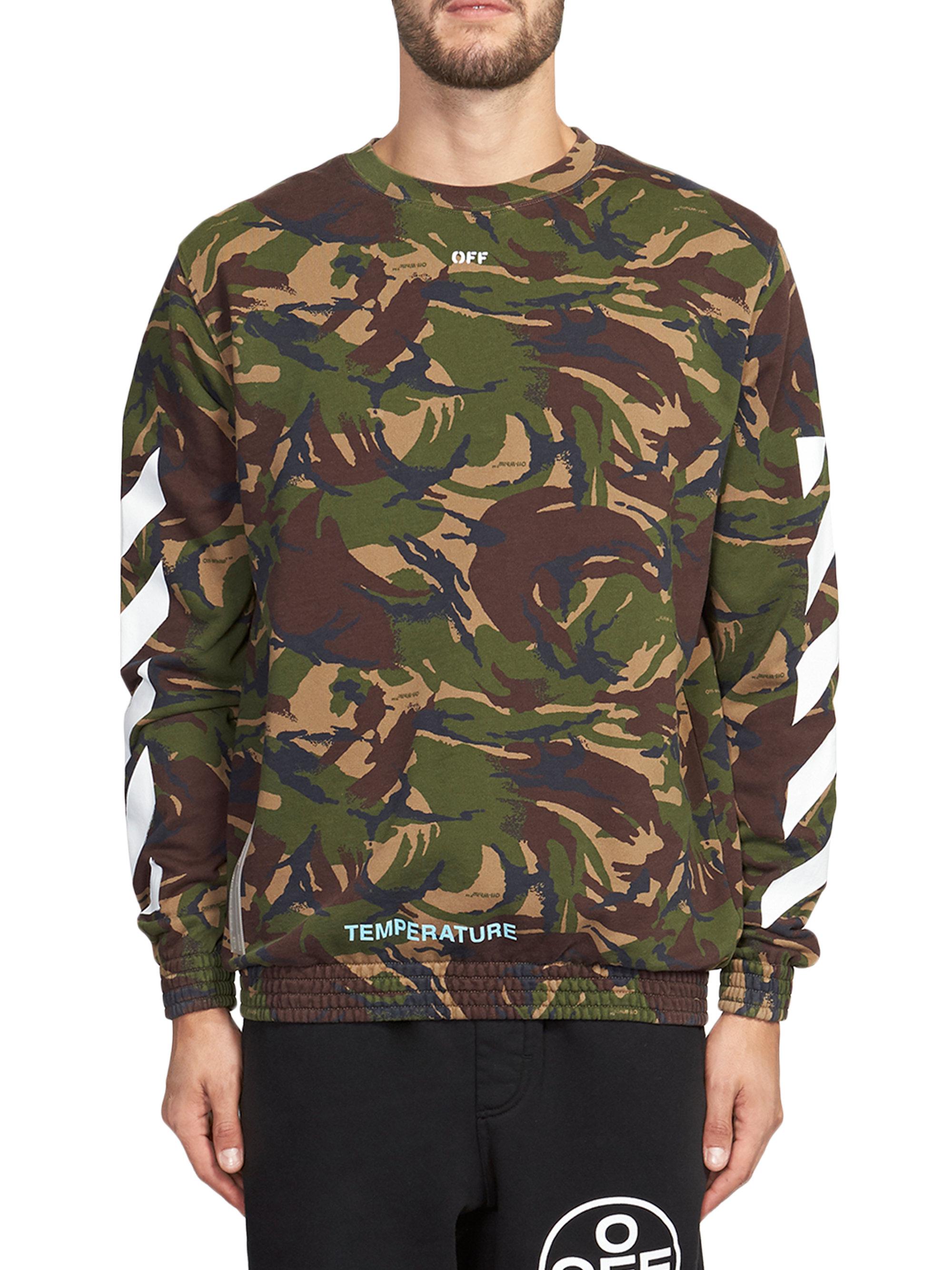 White camo sweater Clearance