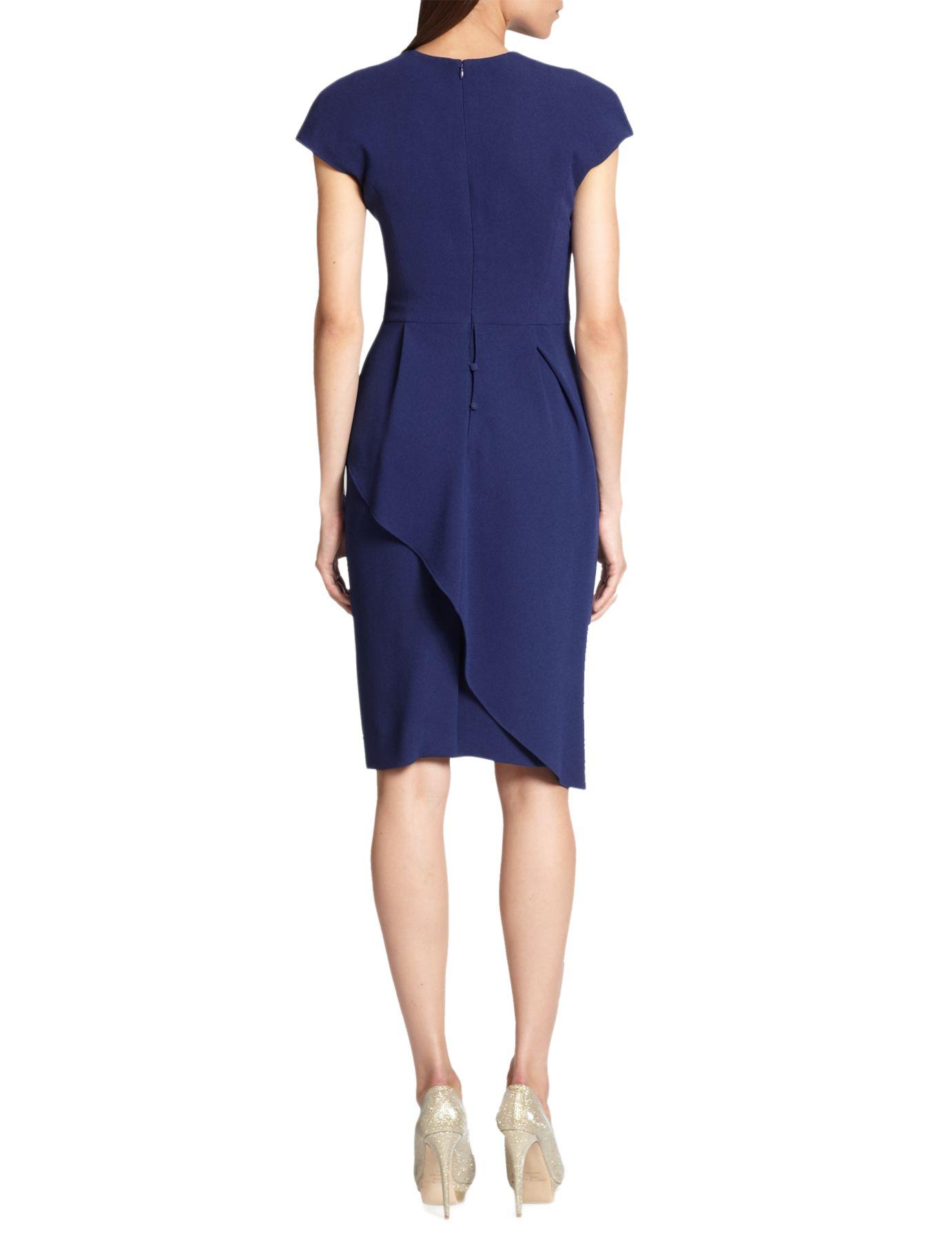 teri jon peplum dress