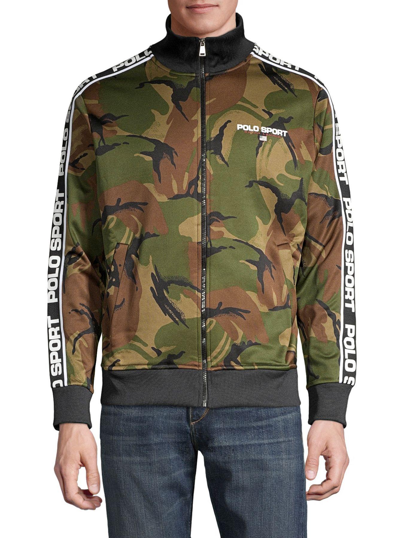 polo camo tracksuit