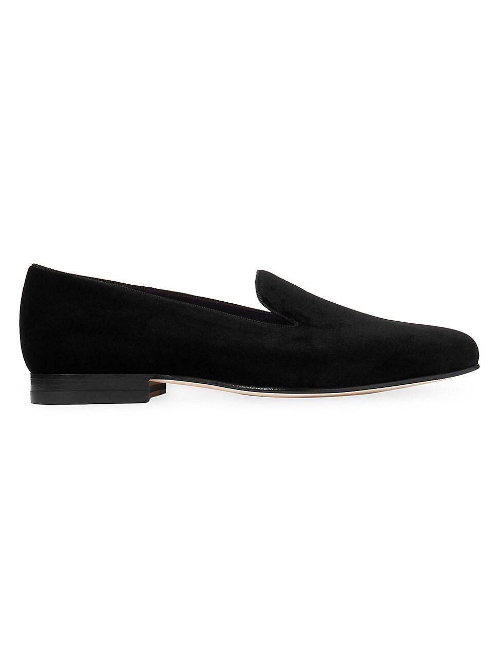 ralph lauren velvet loafers