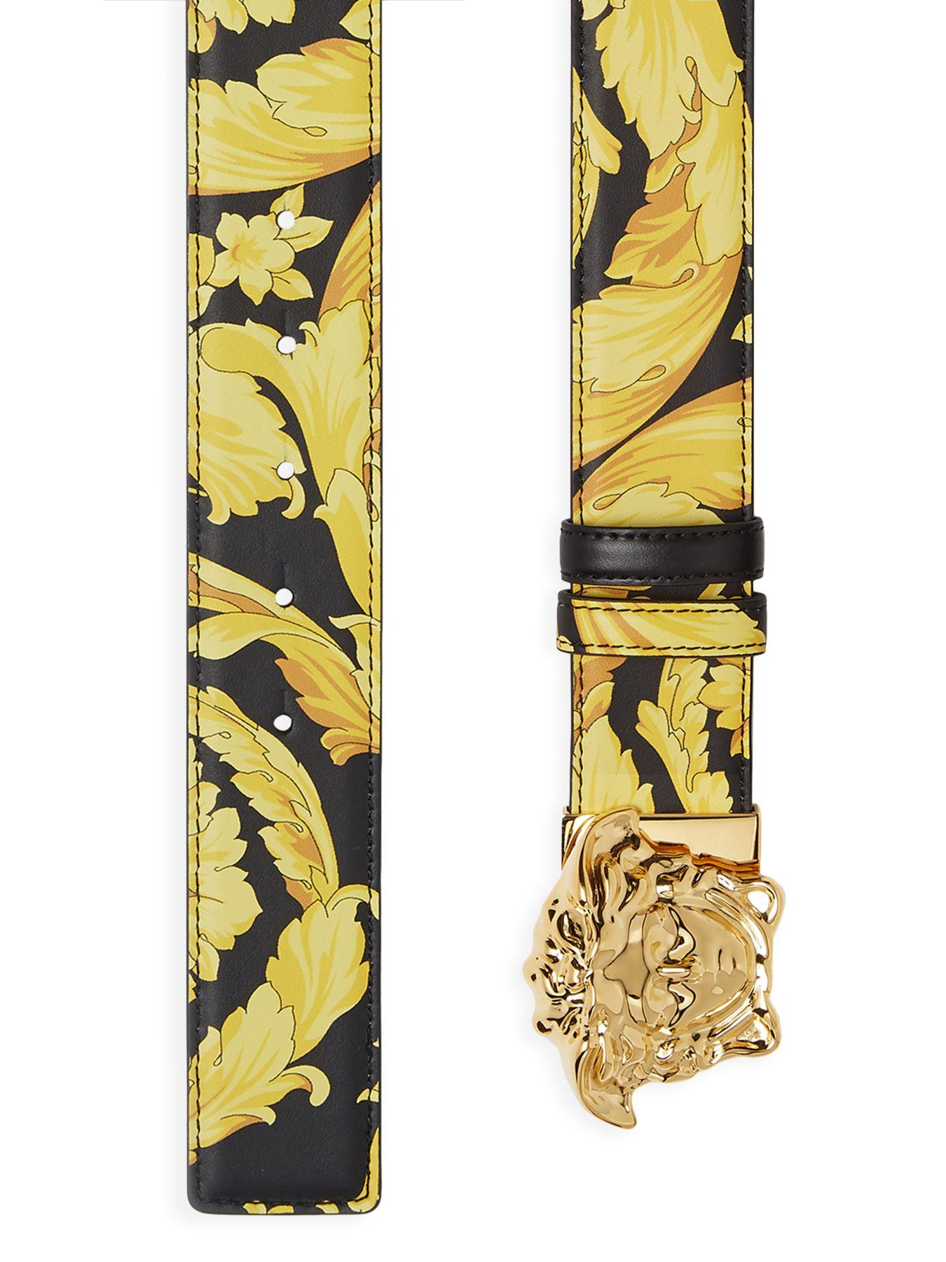 Saks Fifth Avenue Versace Belt Literacy Basics