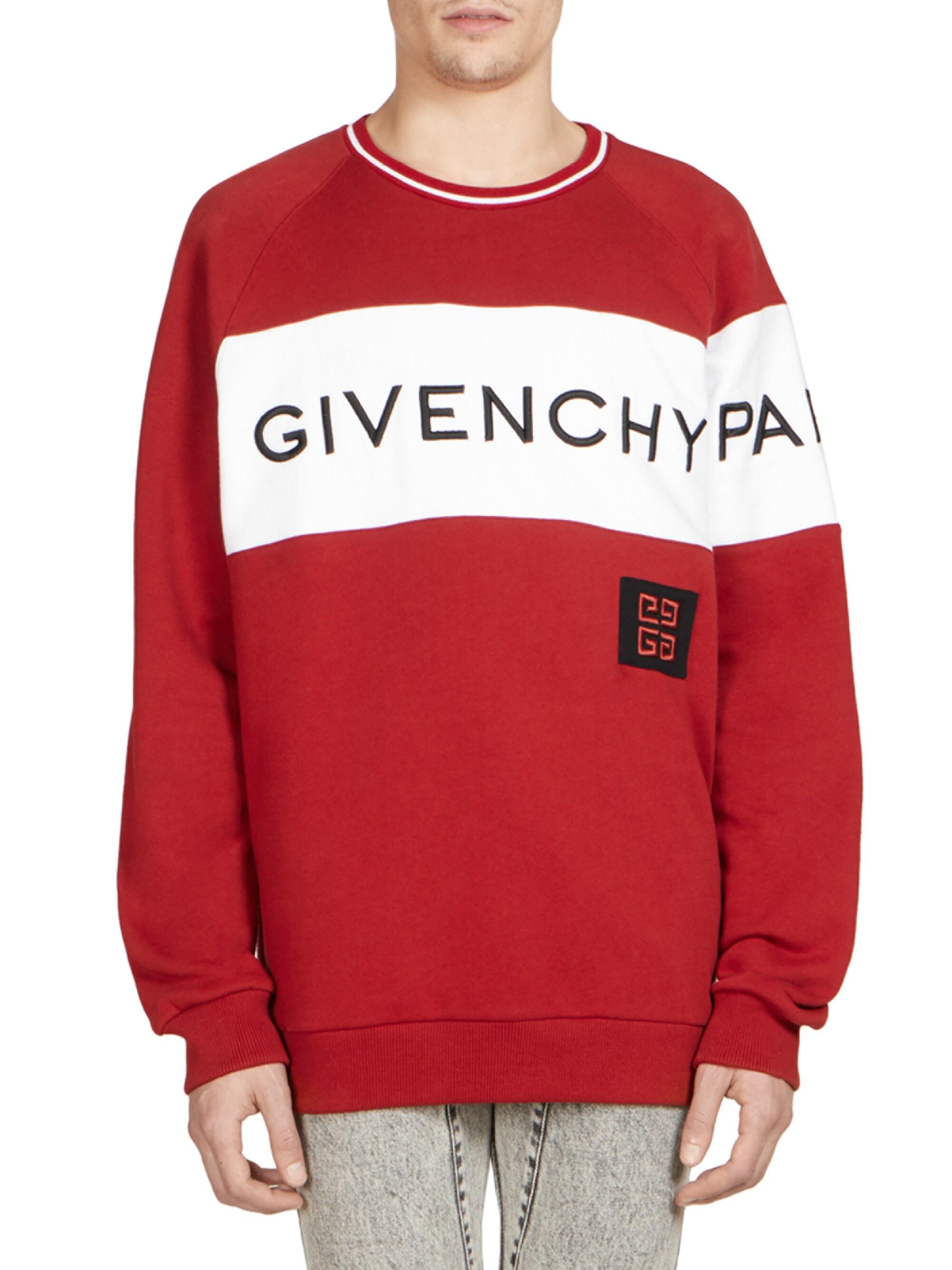 givenchy crewneck red
