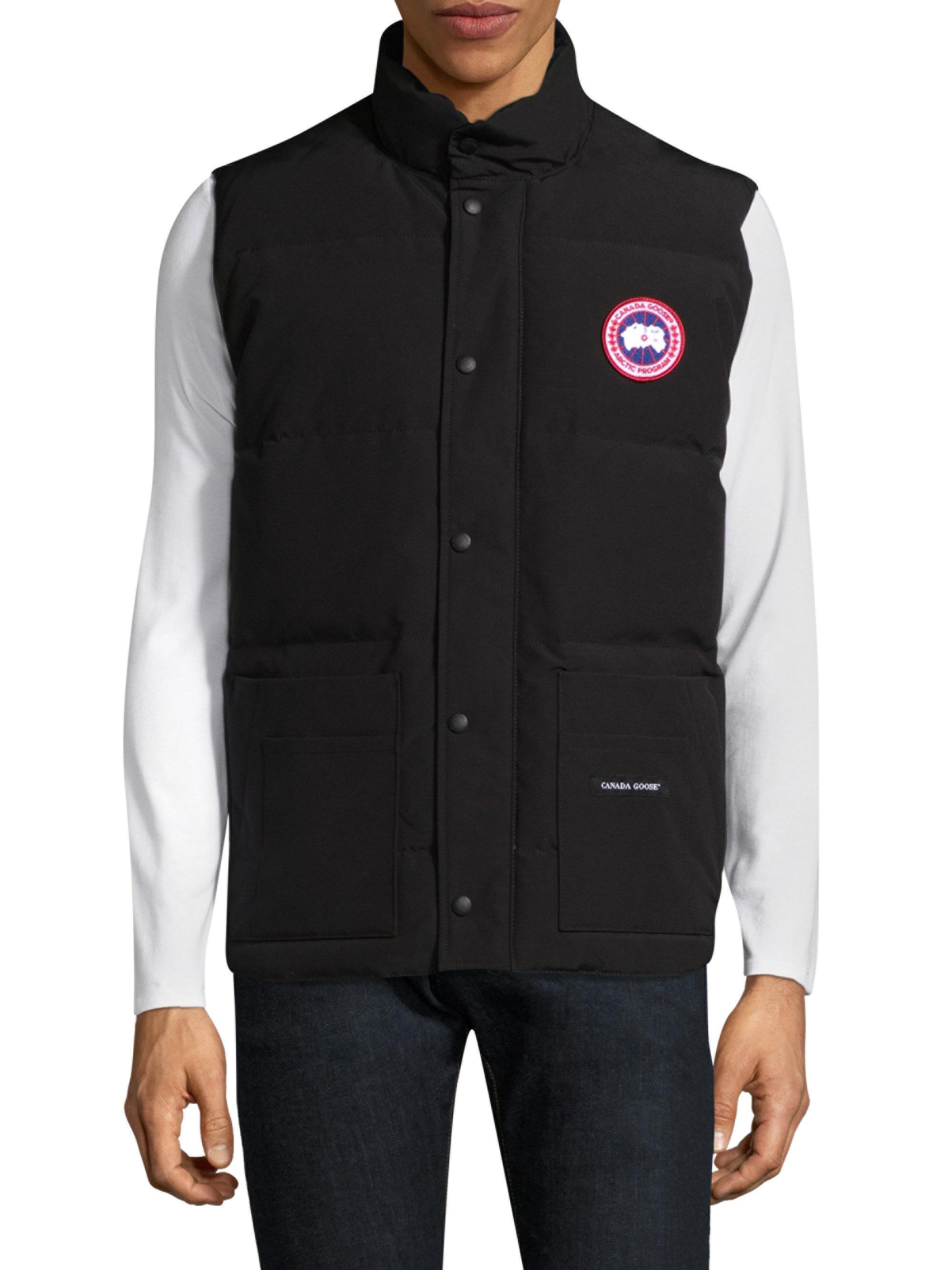 Canada Goose Quilted Freestyle Vest in Black for Men Save 24 Lyst