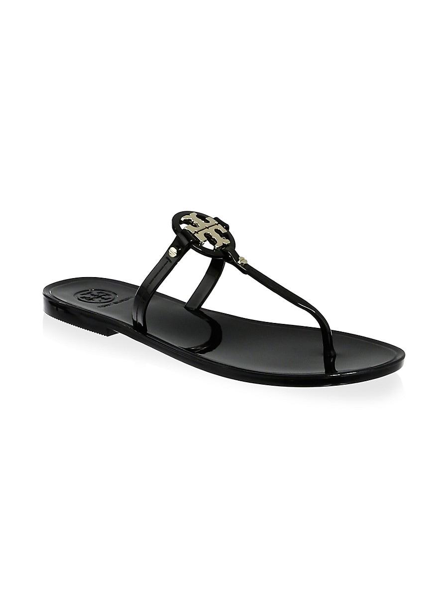 tory burch mini miller sandals black