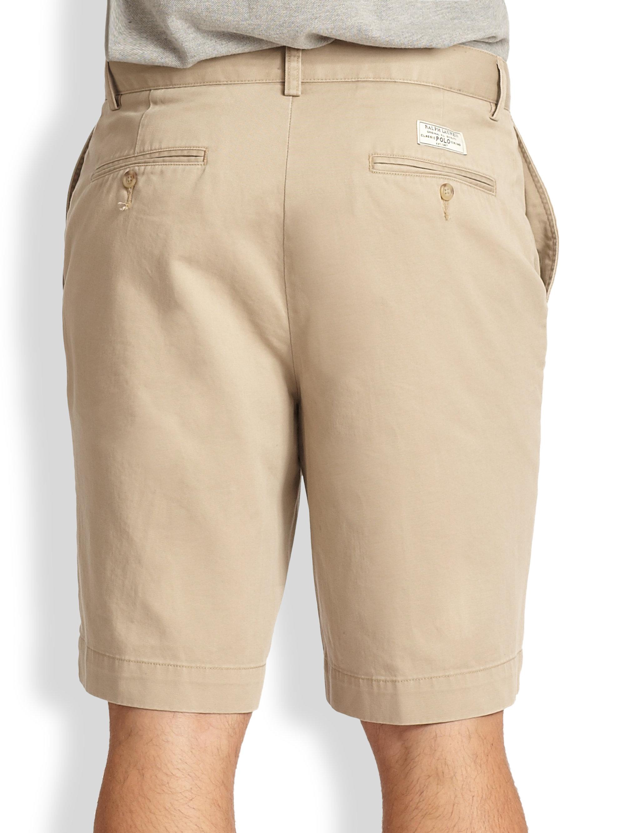 Polo Ralph Lauren Prospect Shorts in Natural for Men | Lyst
