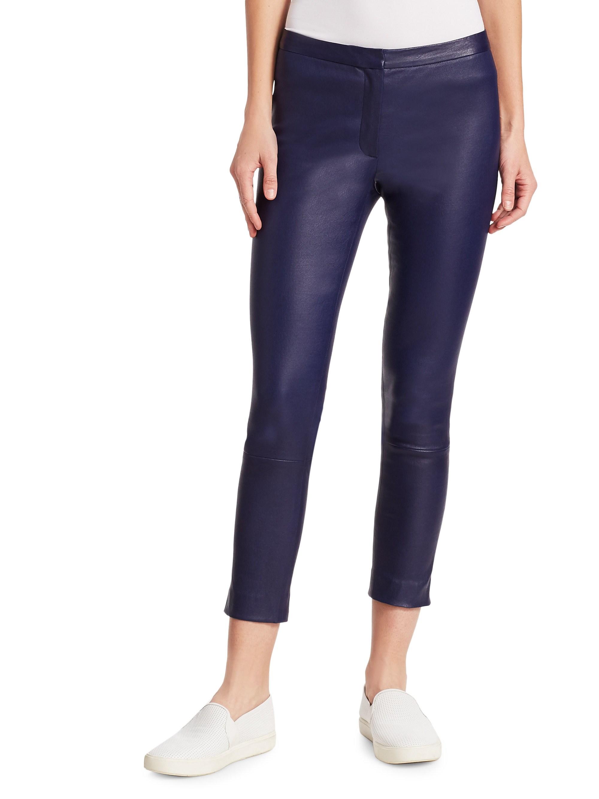 Theory bristol leather pants Outlet