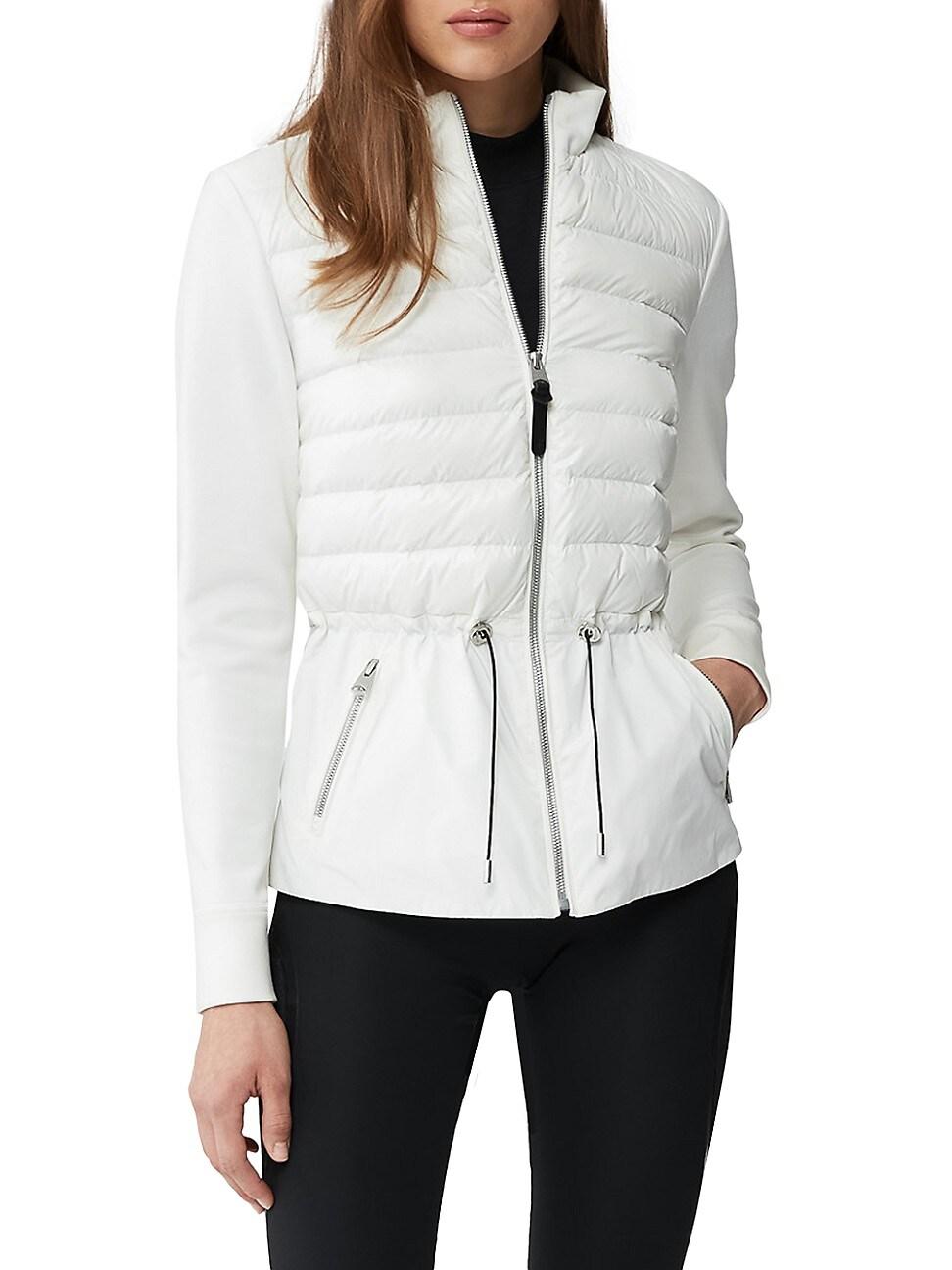 peplum down jacket