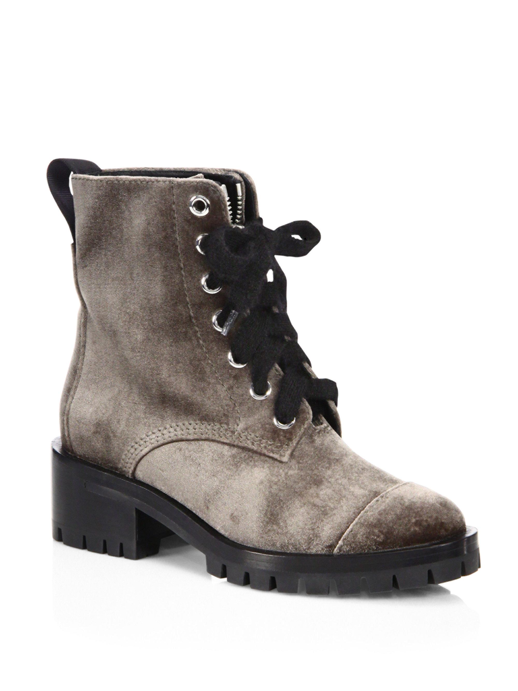 Phillip lim velvet boots Clearance