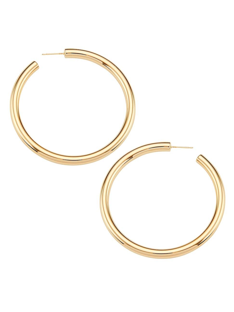Gold hoop earrings jennifer fisher Clearance
