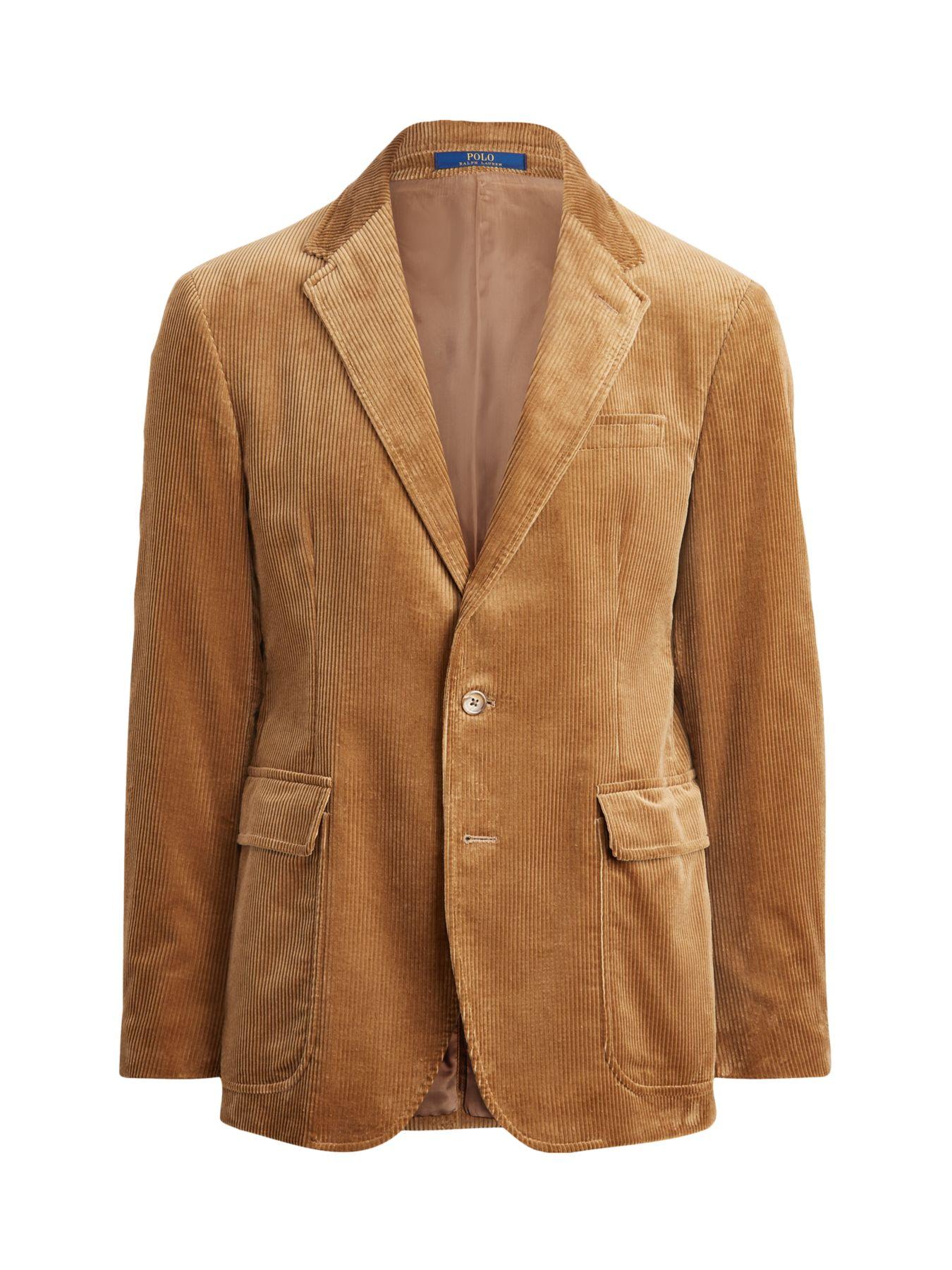 macy's ralph lauren corduroy blazer