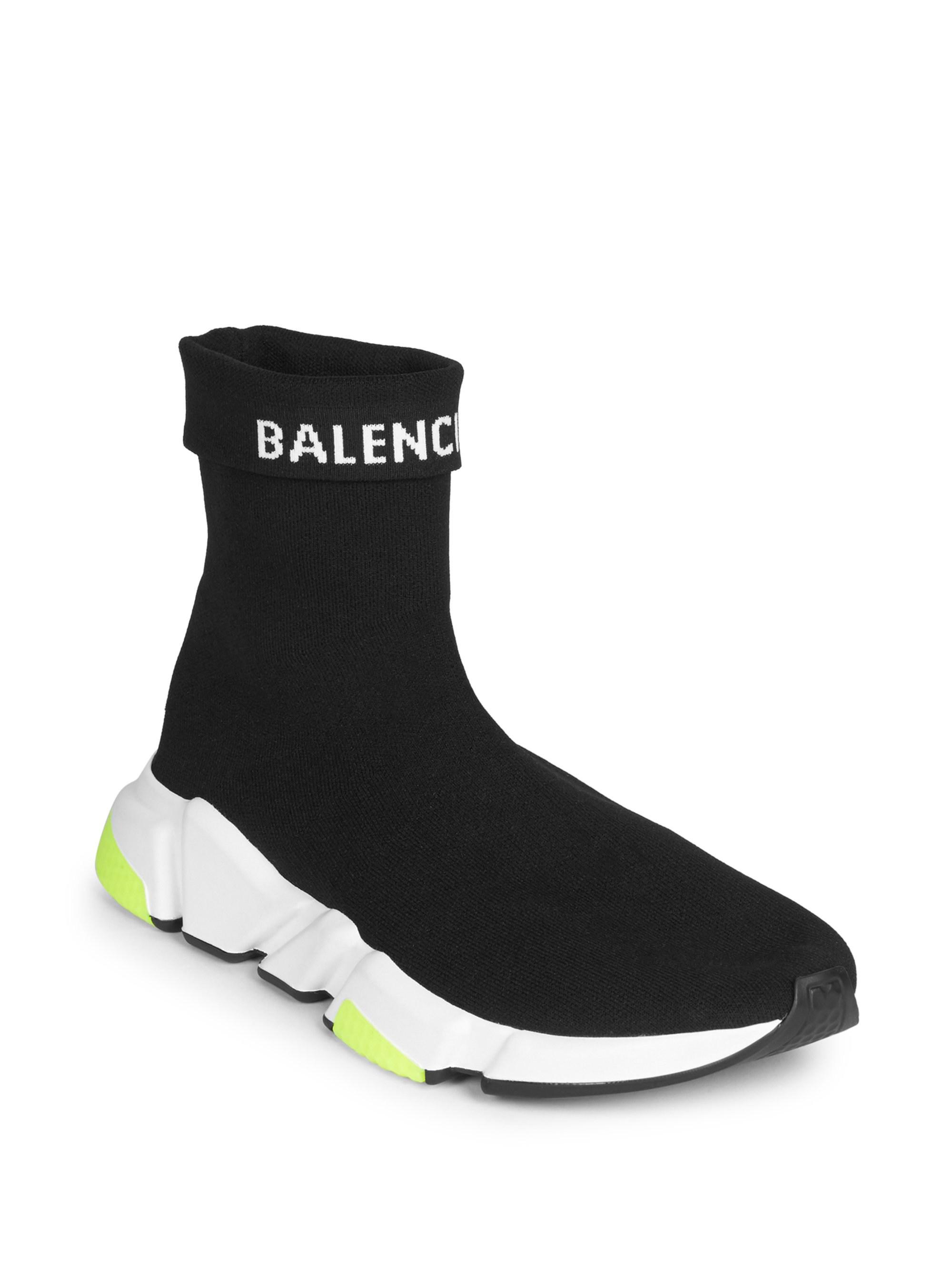 Balenciaga Speed Trainer Sock Sneakers in Black for Men Save 30 Lyst