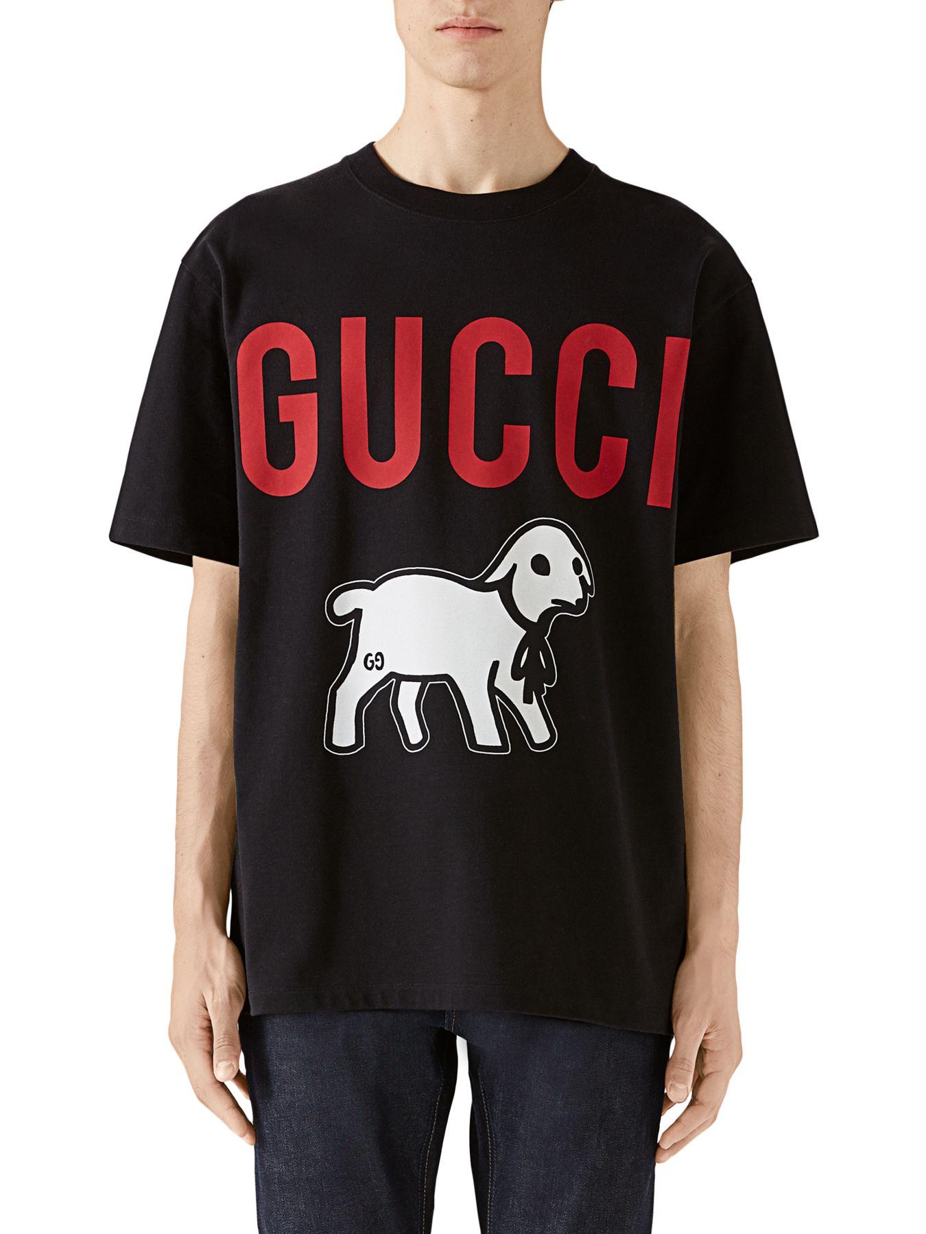 gucci lamb t shirt