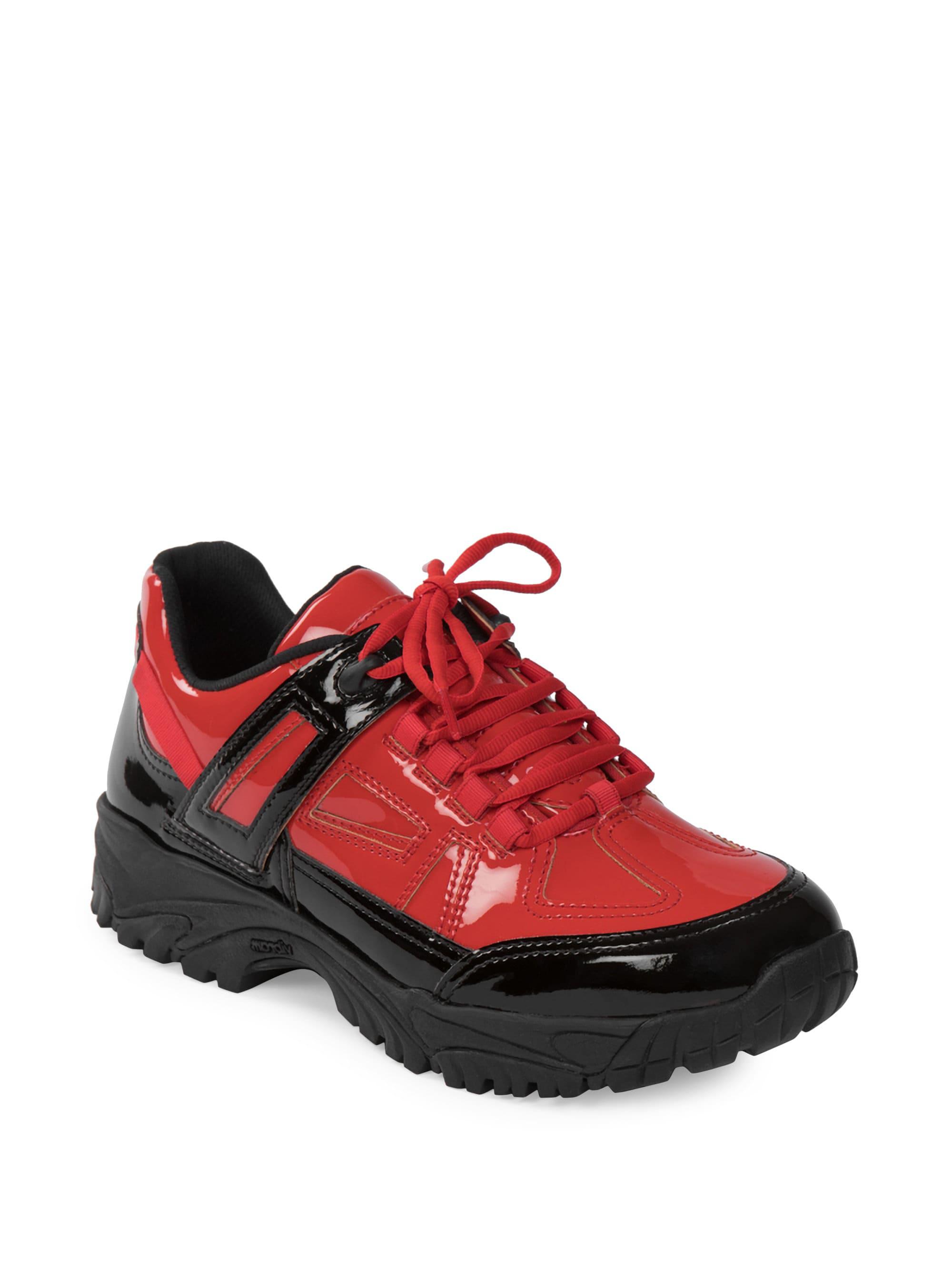 Maison Margiela Sms Security Sneakers in Red for Men | Lyst