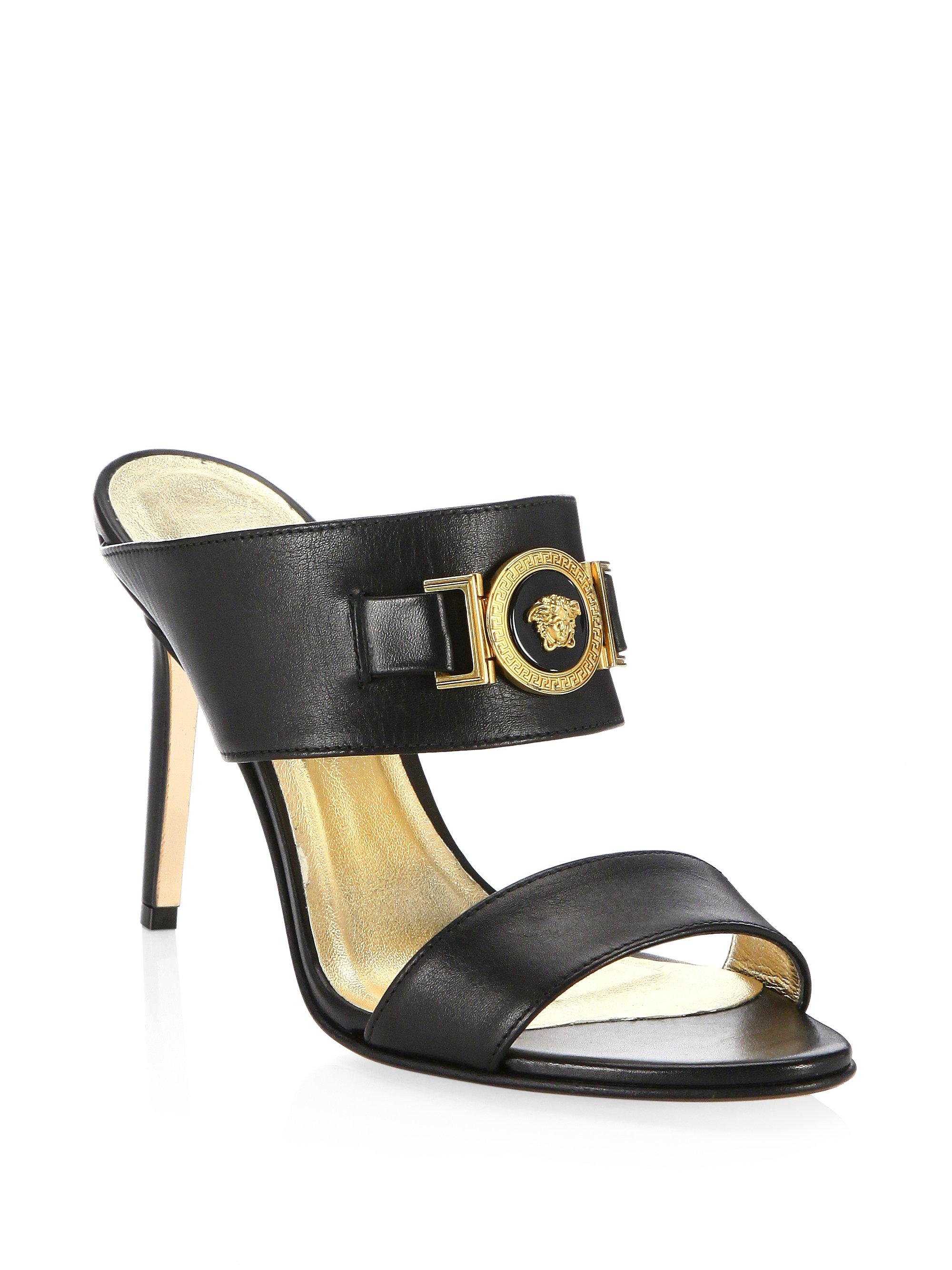 versace mule heels