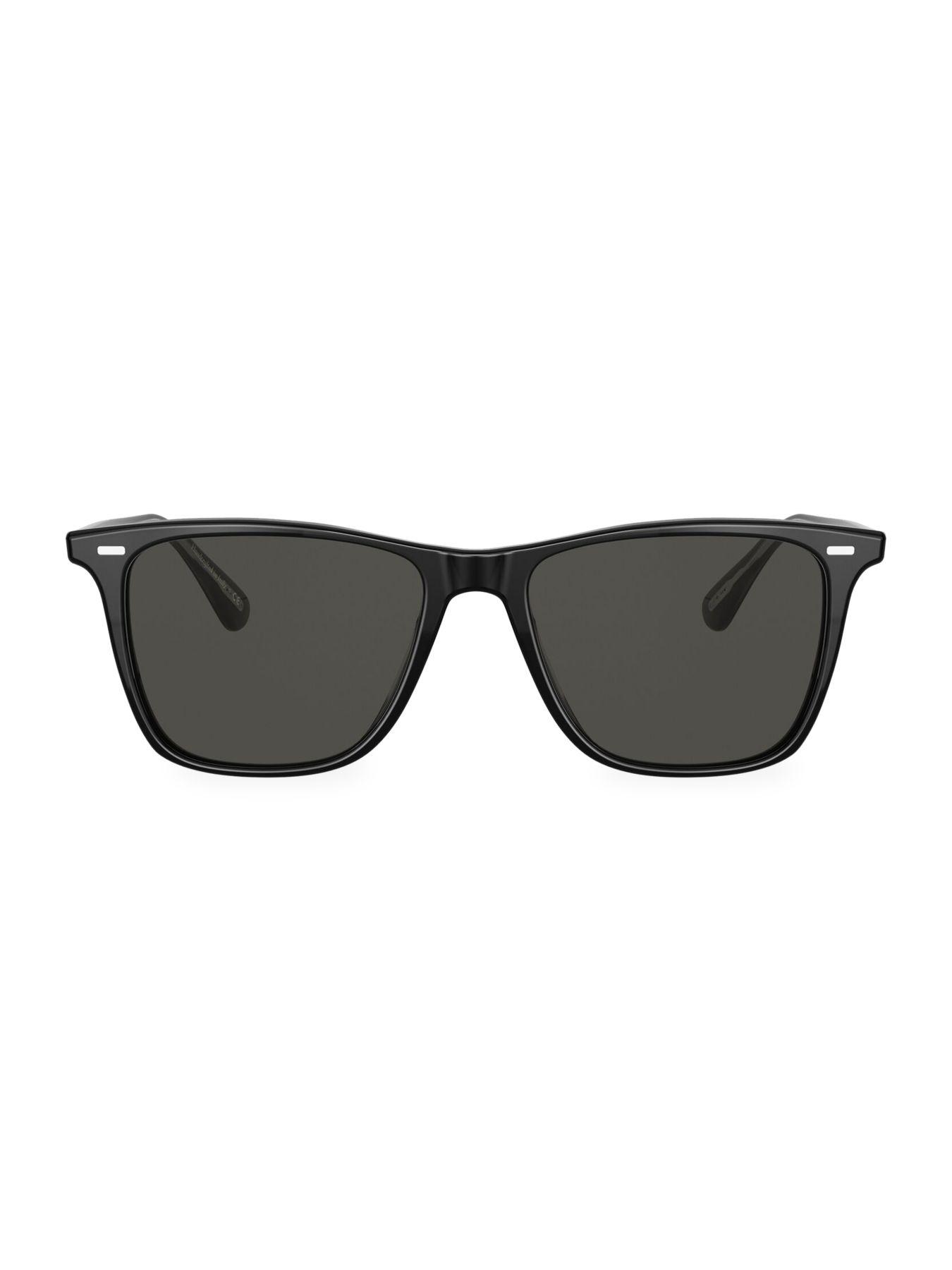 Oliver Peoples Ollis 54mm Wayfarer Sunglasses in Black for Men - Lyst