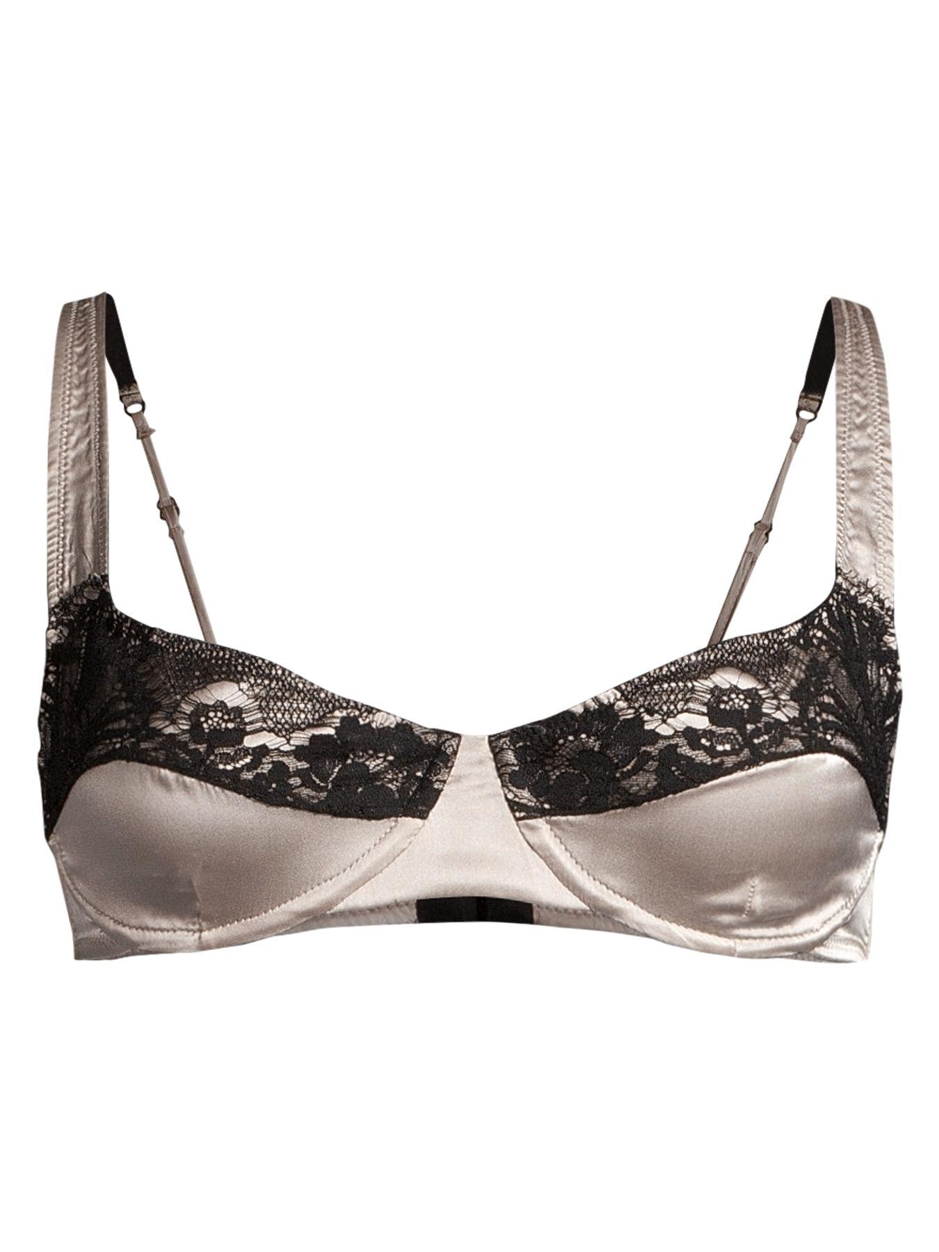 lace balconette bra