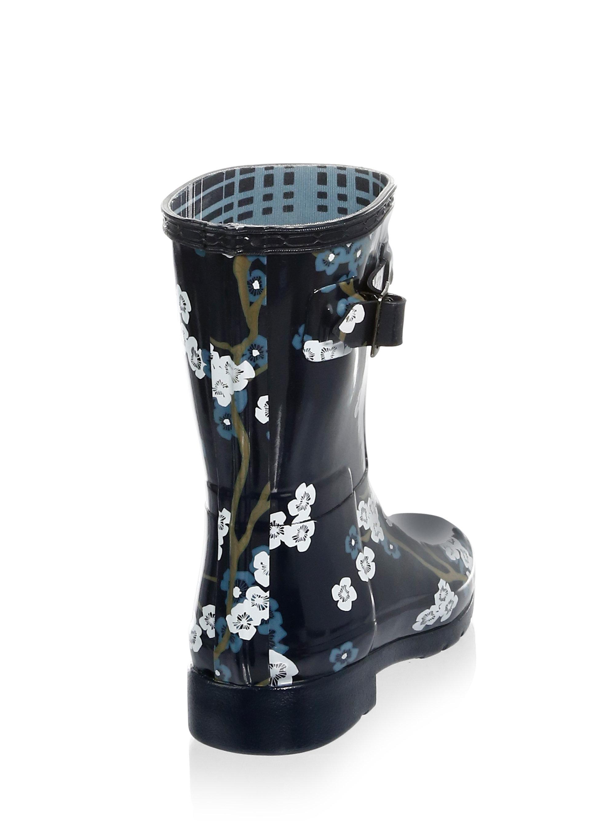 floral hunter boots