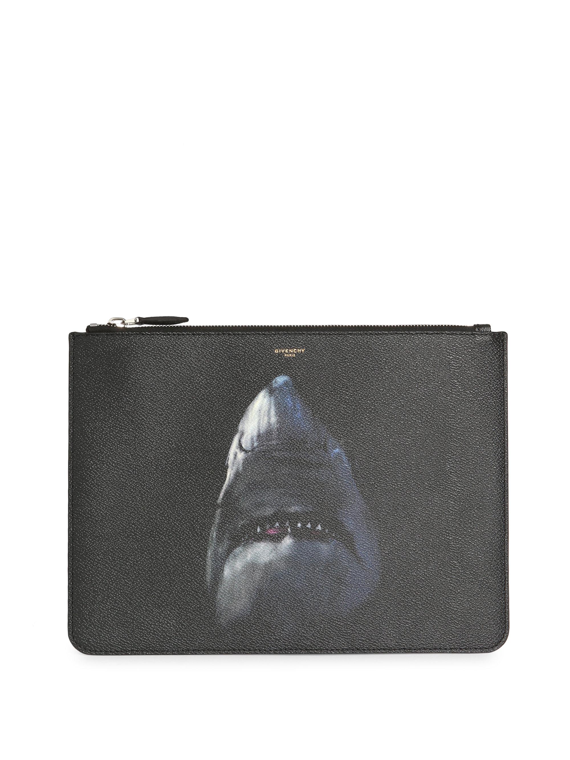 Givenchy Cotton Shark Large Pouch for 