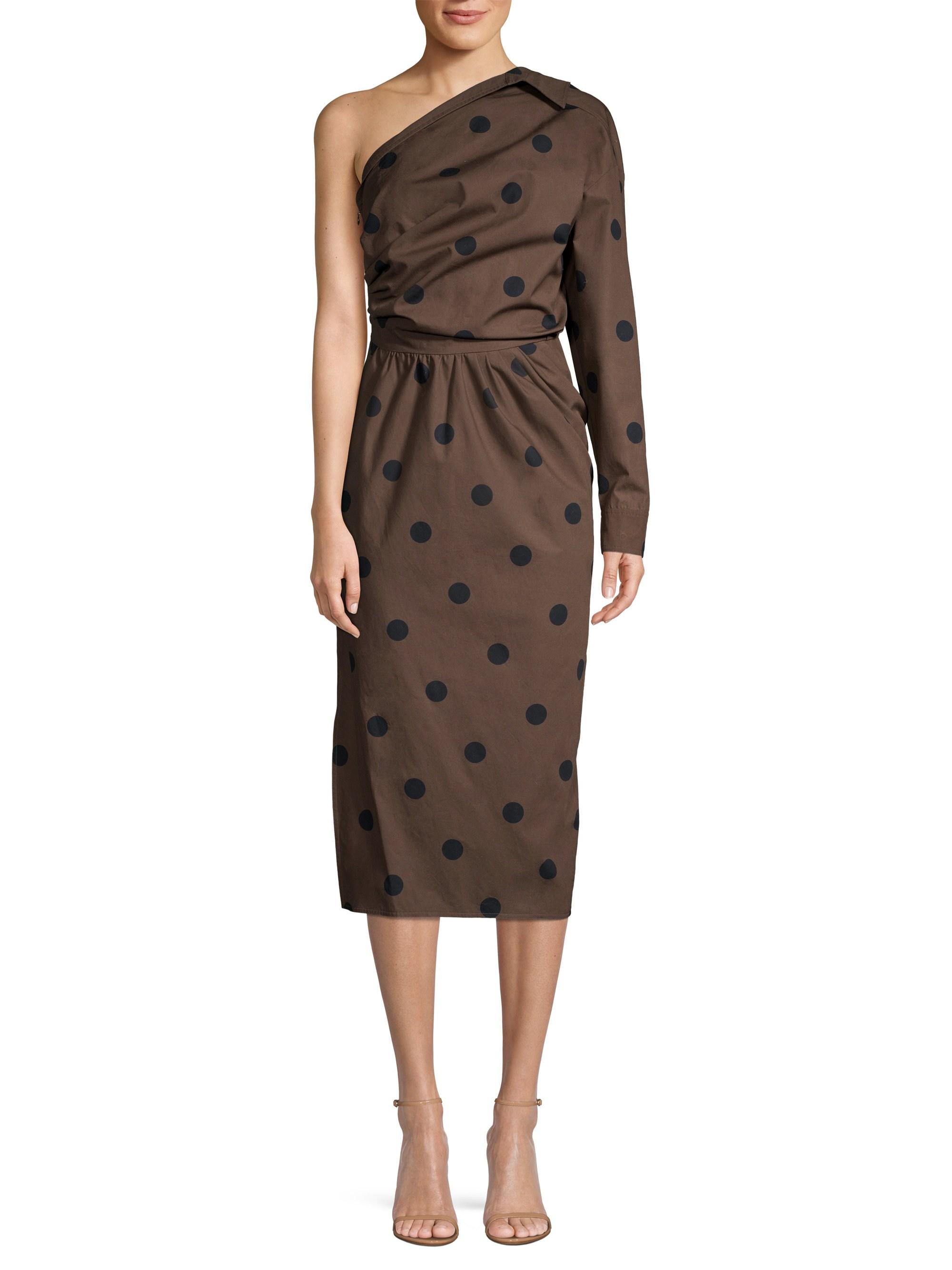 Max mara polka dot dress Clearance