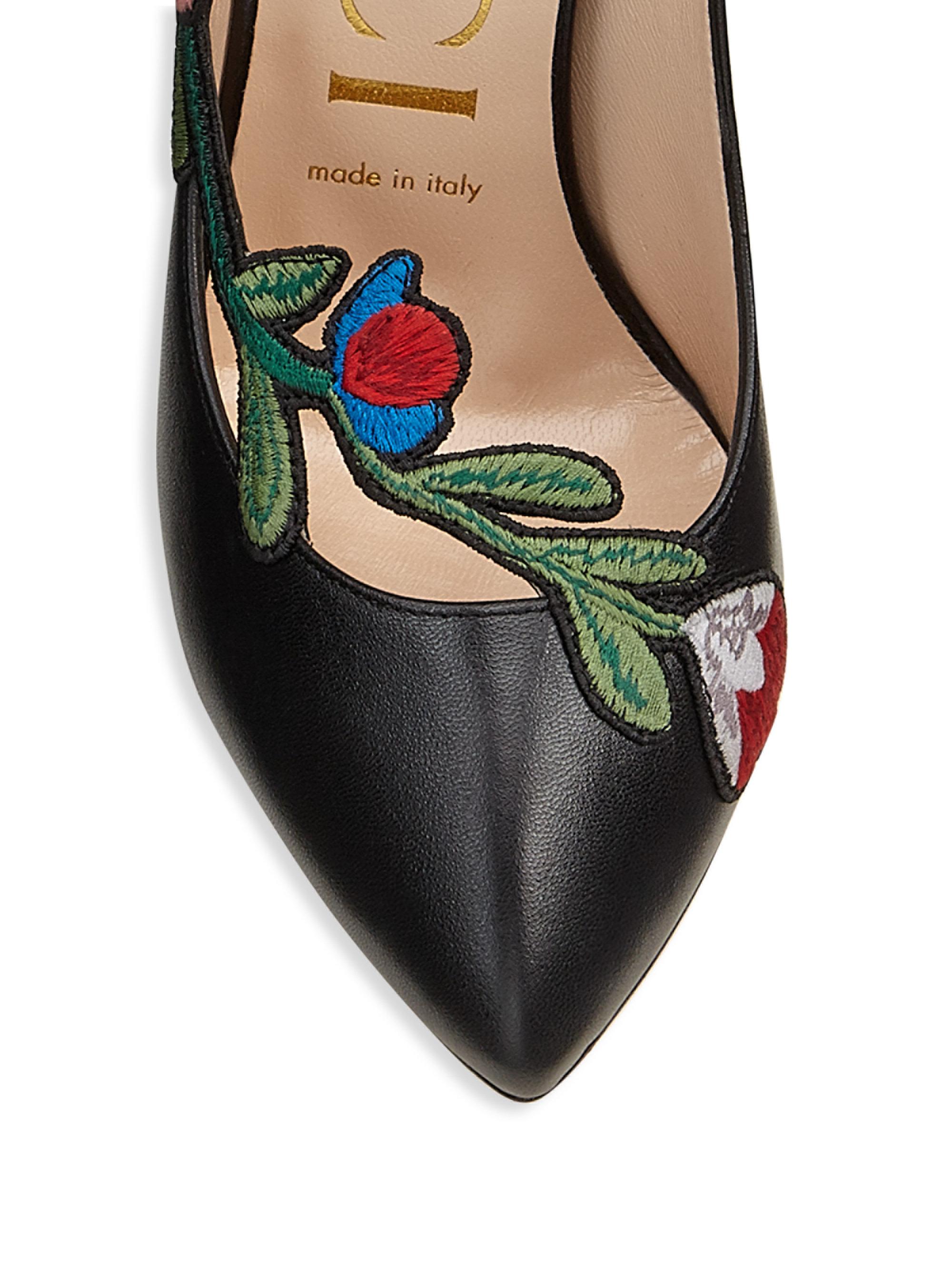 gucci ophelia pump