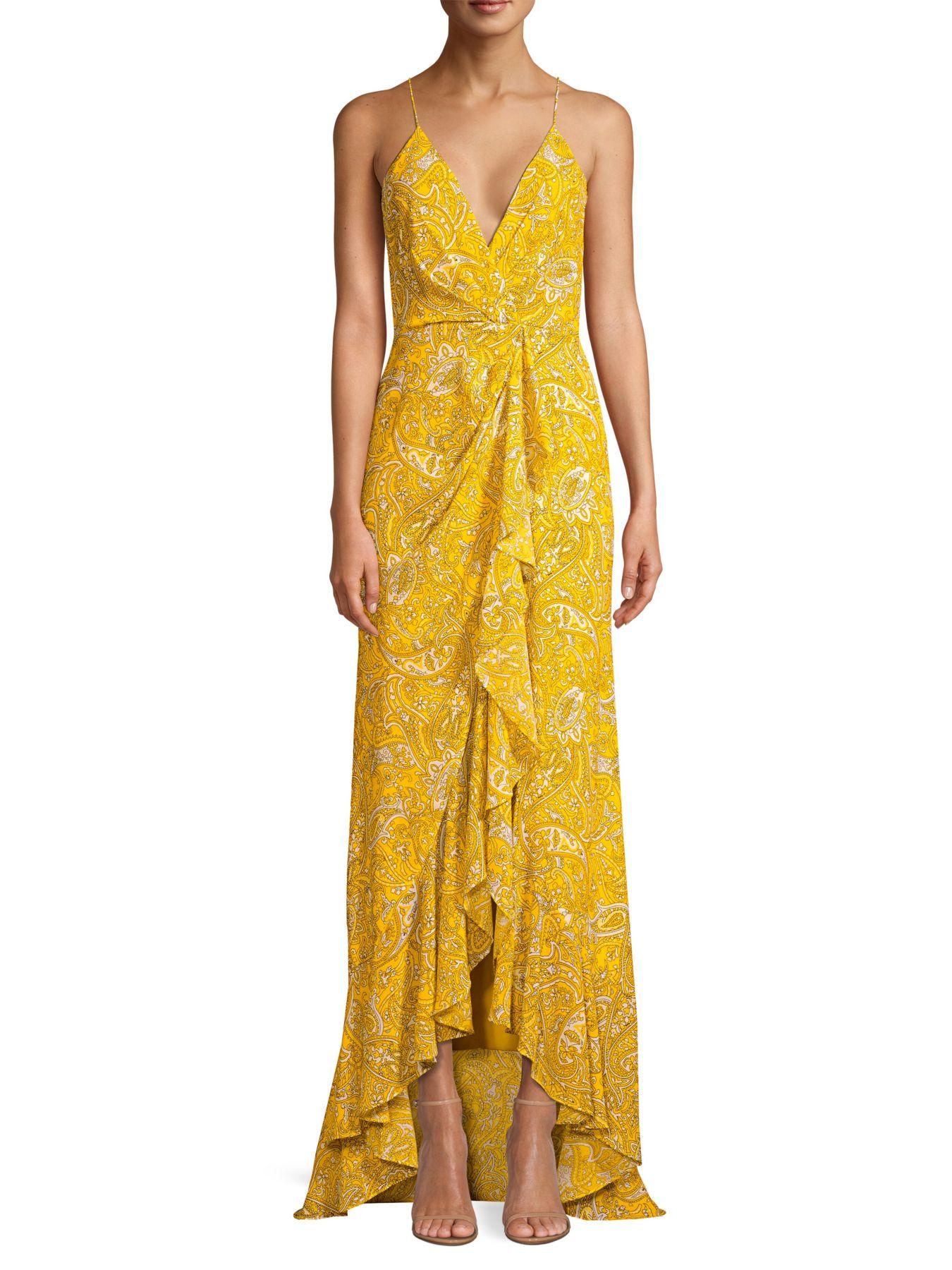 jay godfrey yellow gown