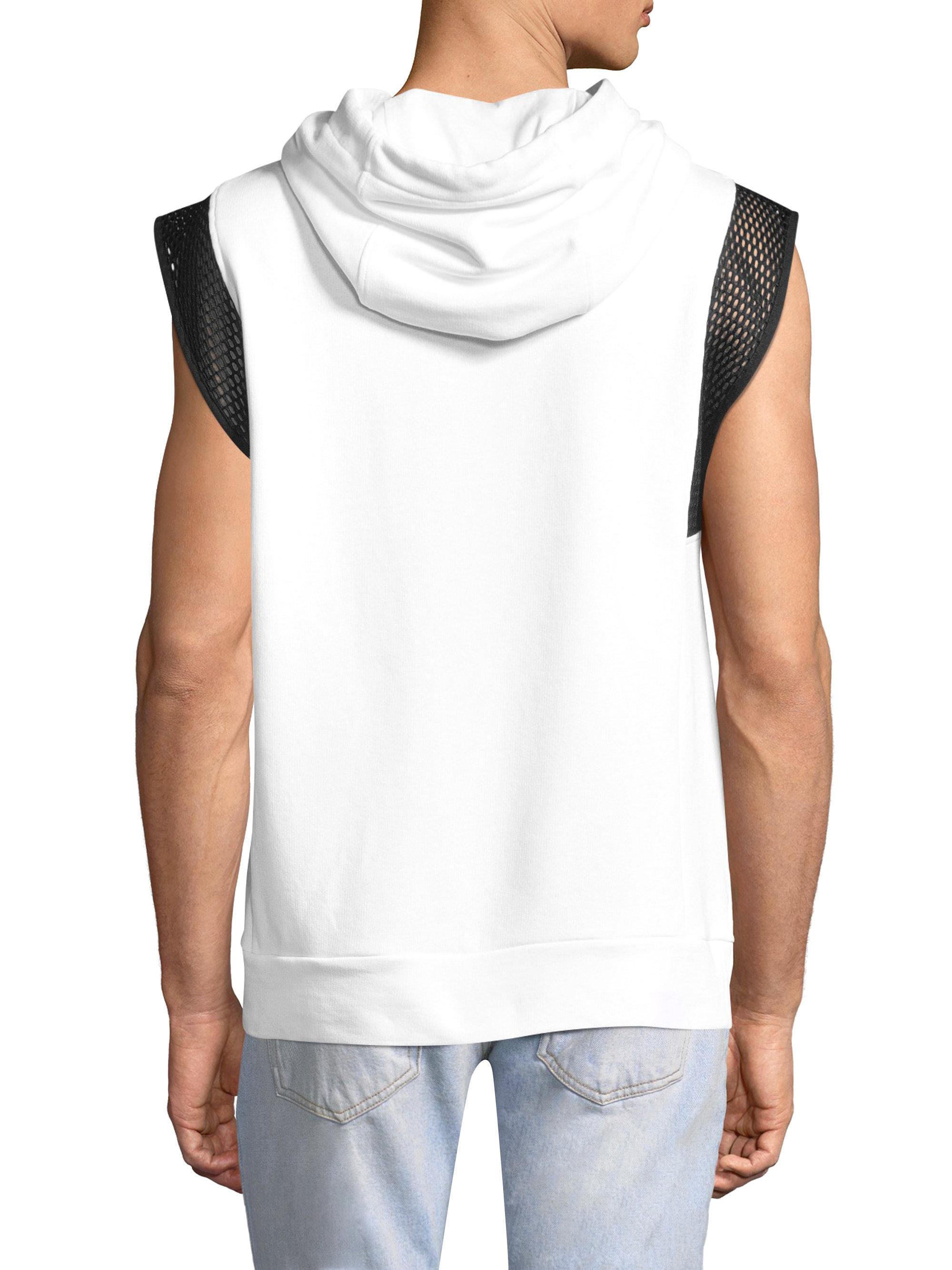 versace sleeveless hoodie