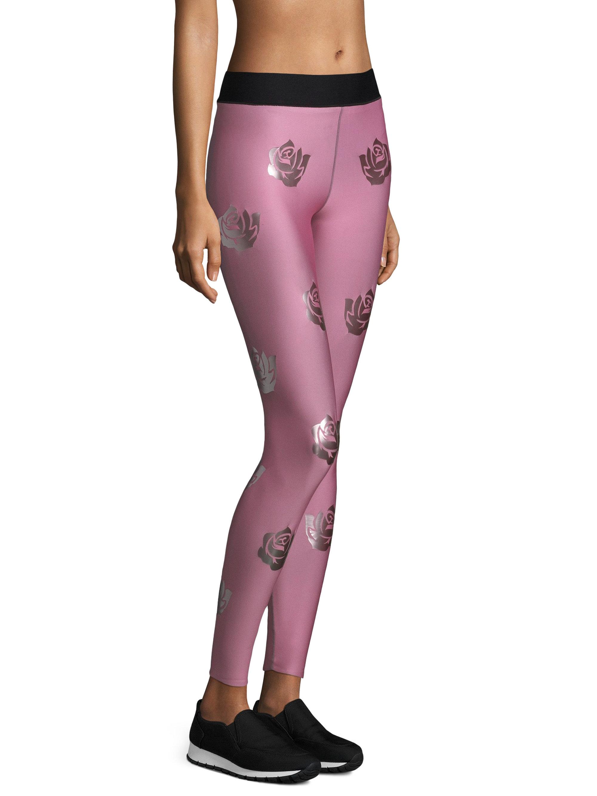 Ultracor Ultrahigh Silk Rosette Leggings in Pink Lyst