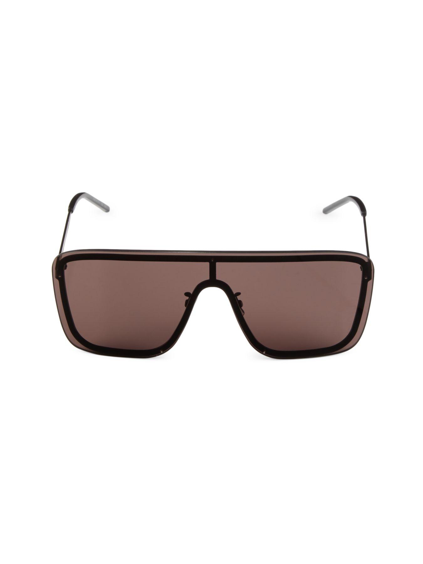 saint laurent mask sunglasses