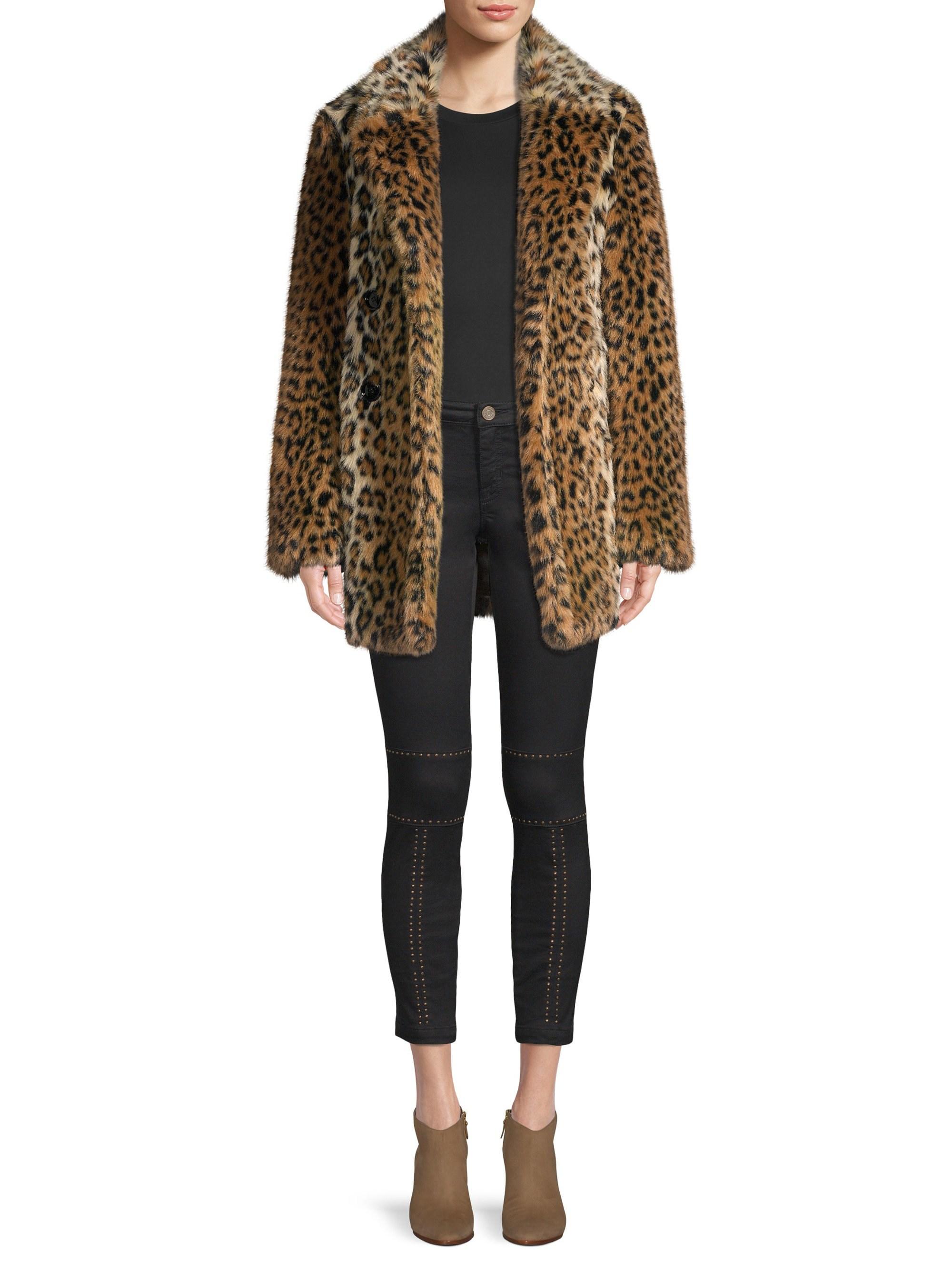 joie leopard coat