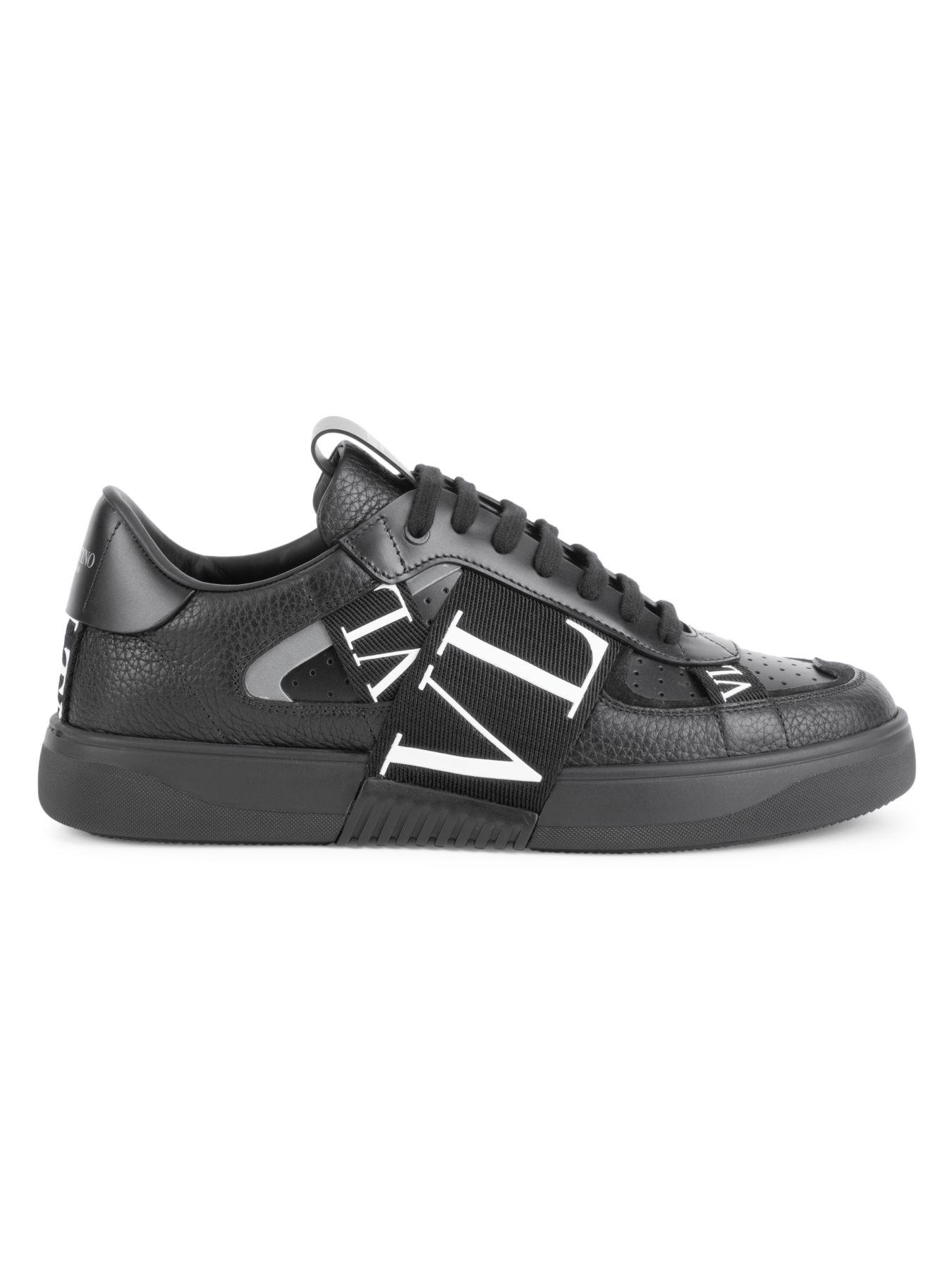 Valentino Rubber Garavani Vl7n Banded Sneakers in Black for Men - Lyst