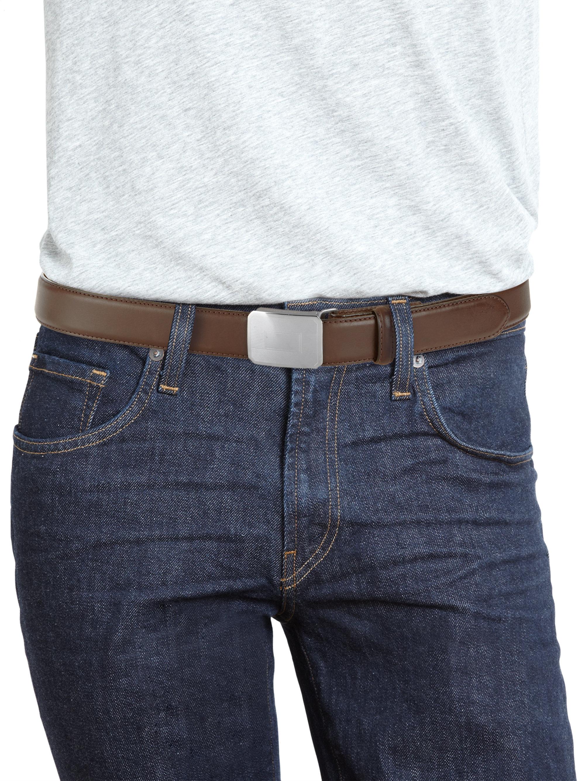 engine turned belt buckle