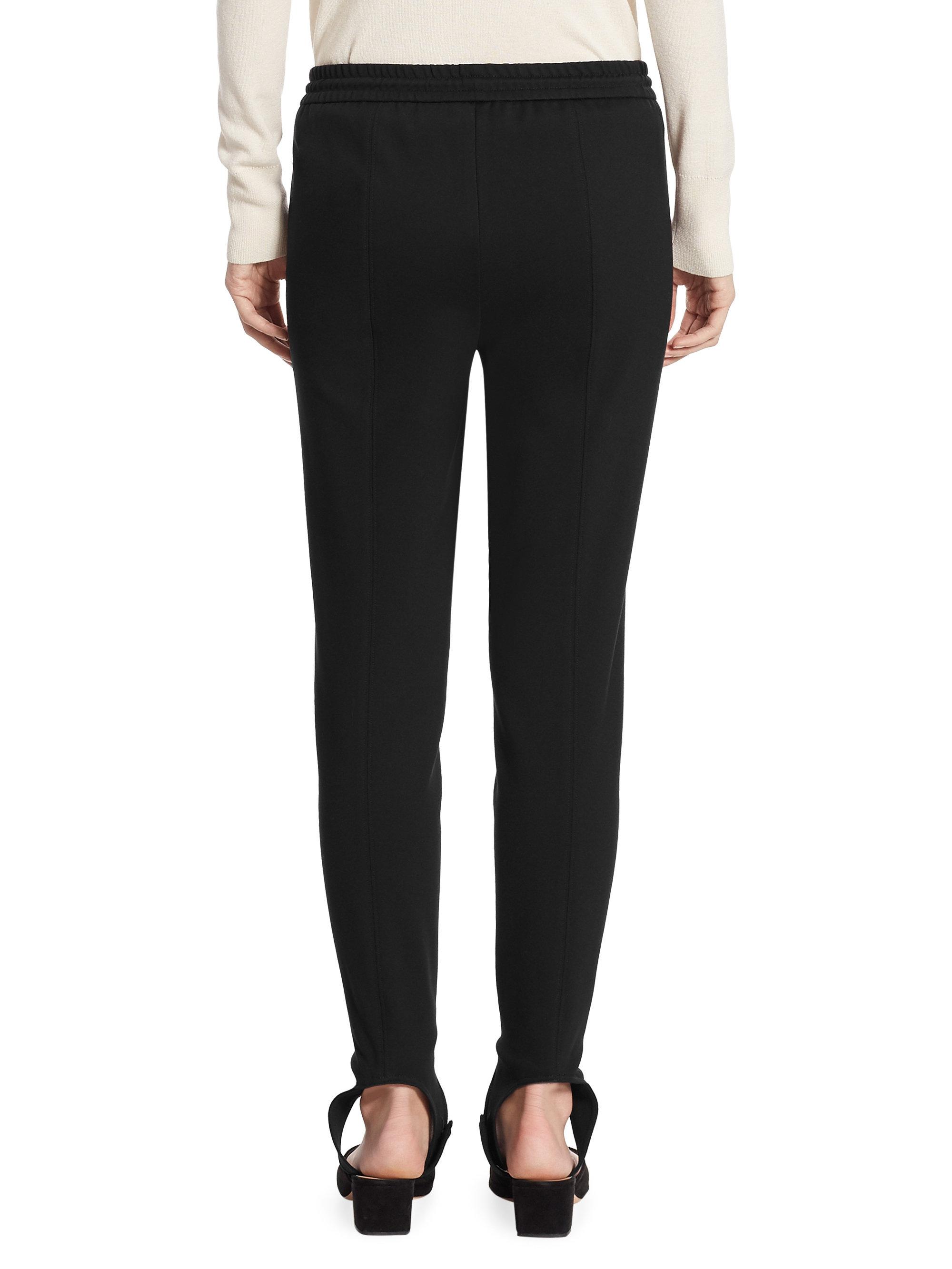 Lyst - Theory Pull-on Stirrup Pants in Black