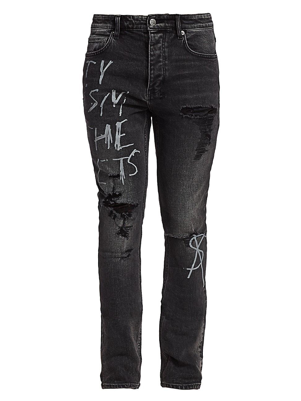 ripped-detail denim jeans Ksubimens Jeans Jeans New goods listing Great