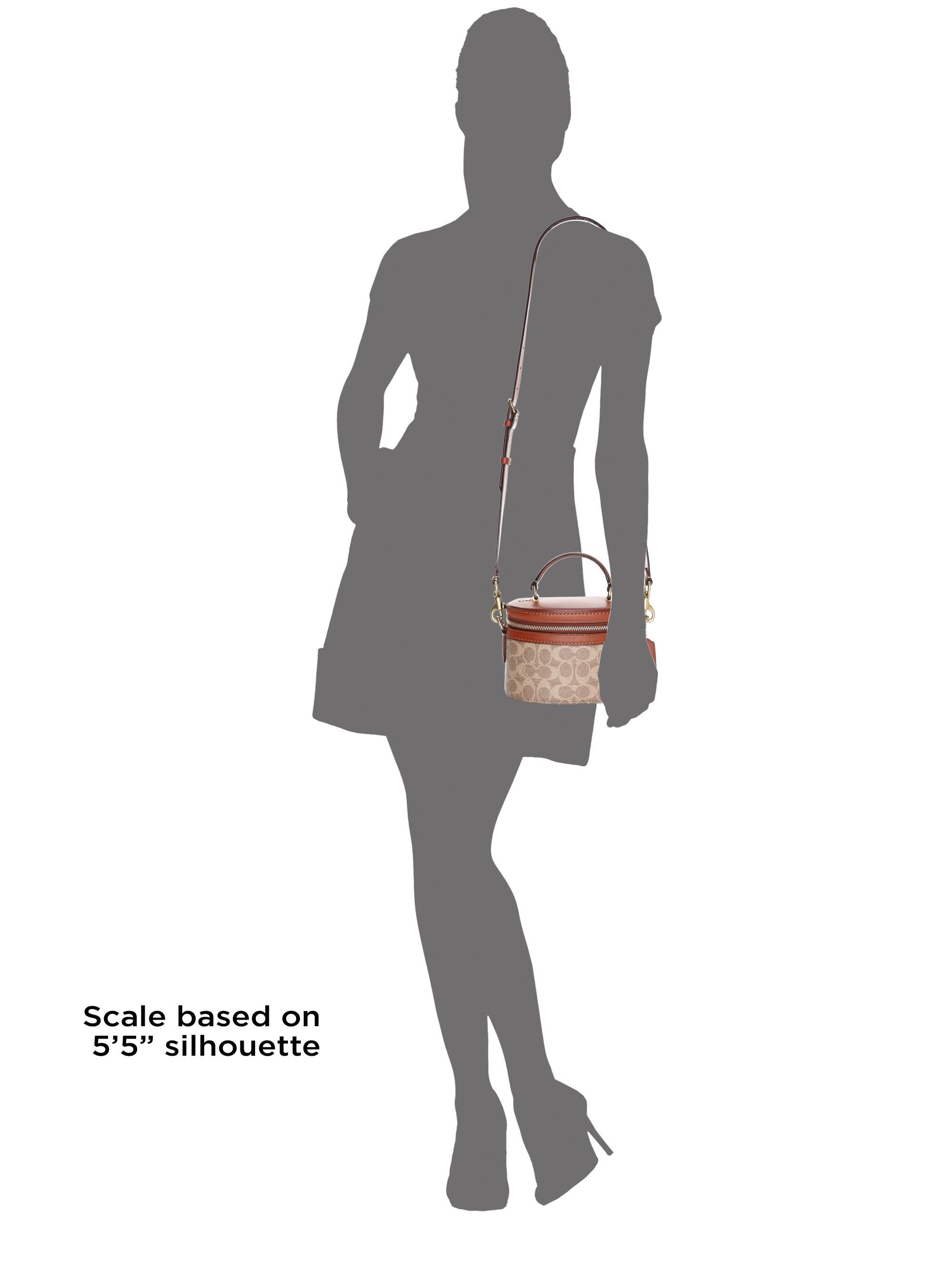 coach signature trail bag
