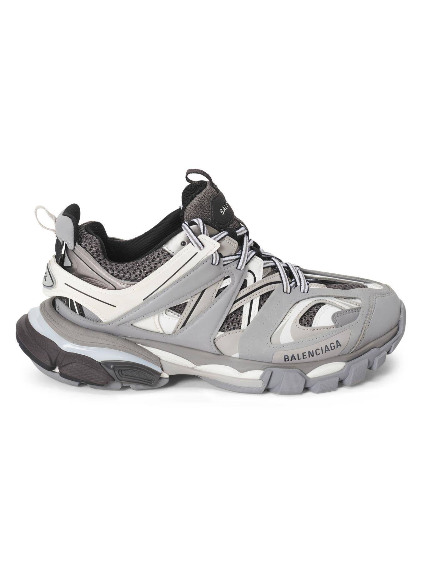 white balenciaga track trainers