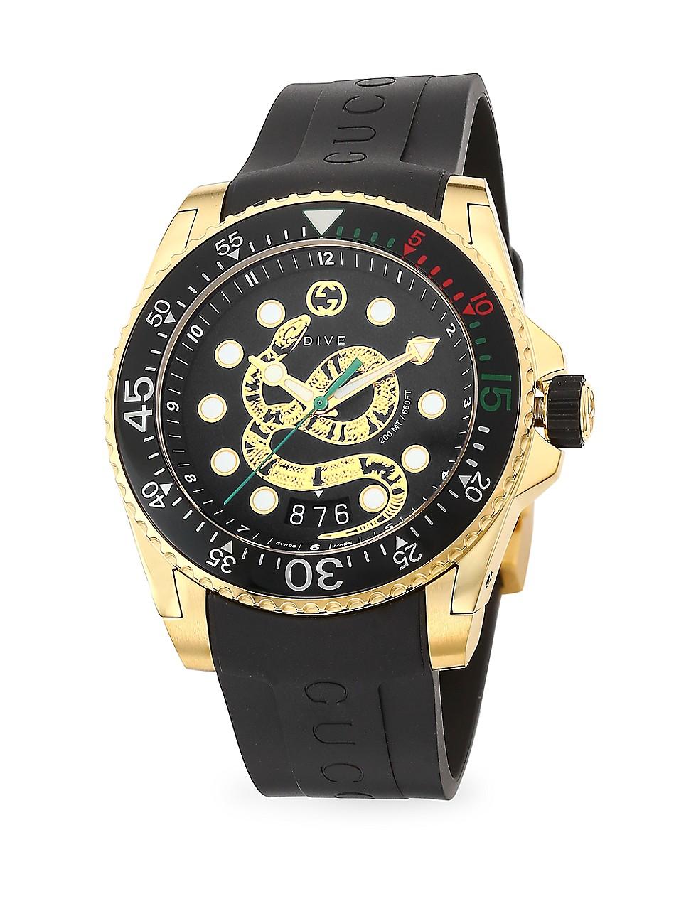 プレゼント対象商品 グッチ Gucci メンズ 腕時計 Dive Snake Rubber Strap Watch 45mm Black Silver お気にいる Www Medicinfo Ro プレゼント対象商品 グッチ Gucci メンズ 腕時計 Dive Snake Rubber Strap Watch 45mm Black Silver お気にいる Www Medicinfo Ro