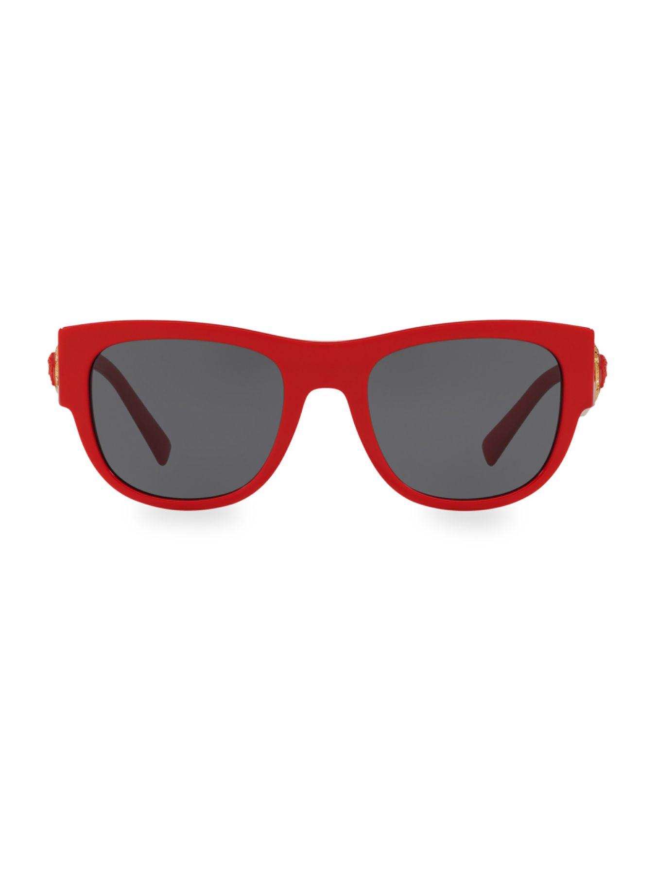 versace round 55mm sunglasses