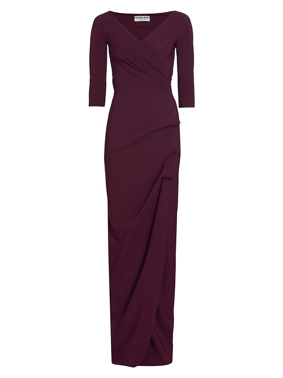 La Petite Robe Di Chiara Boni Florien Ruched Dress in Purple Lyst