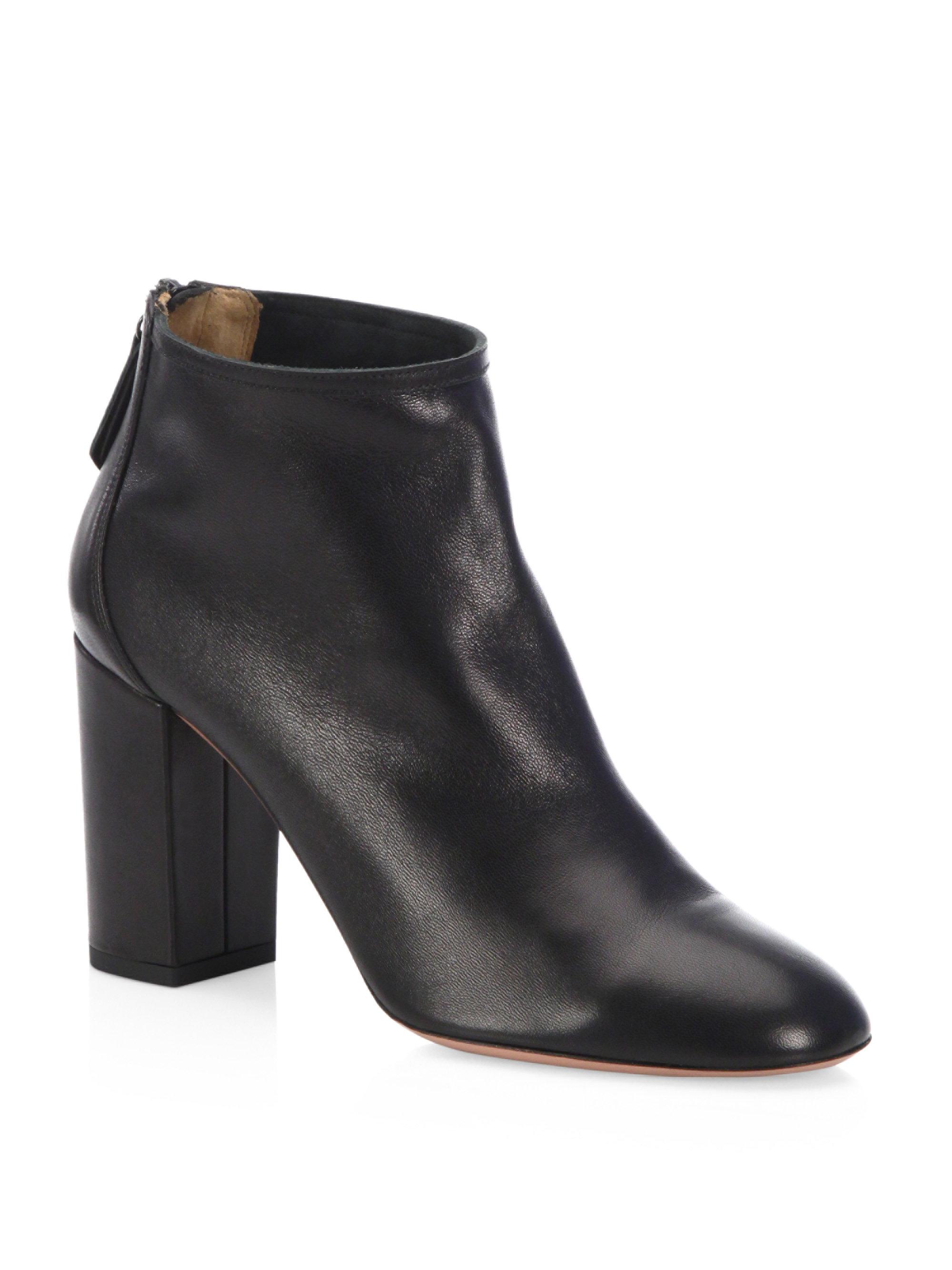 aquazzura downtown bootie