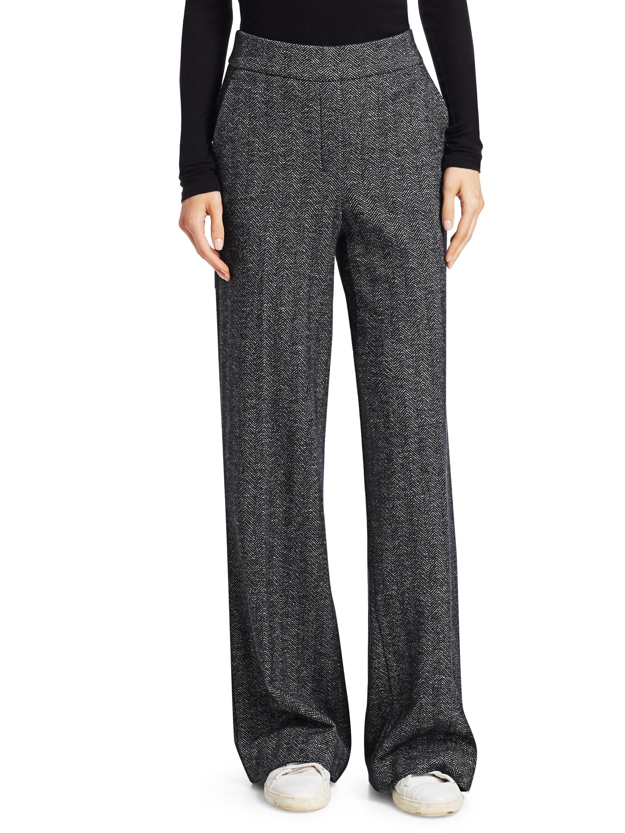 theory talbert wide leg pants
