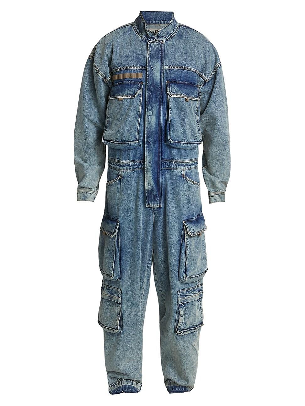 Hudson Jeans The Brigade Work Jumpsuit in Blue for Men | Lyst