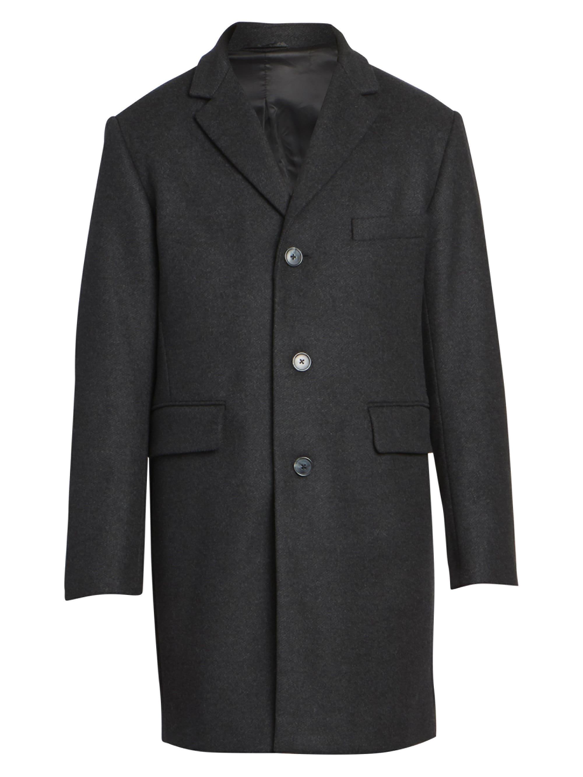 Officine Generale Alfie Wool & Cashmere Coat in Grey (Gray) for Men - Lyst