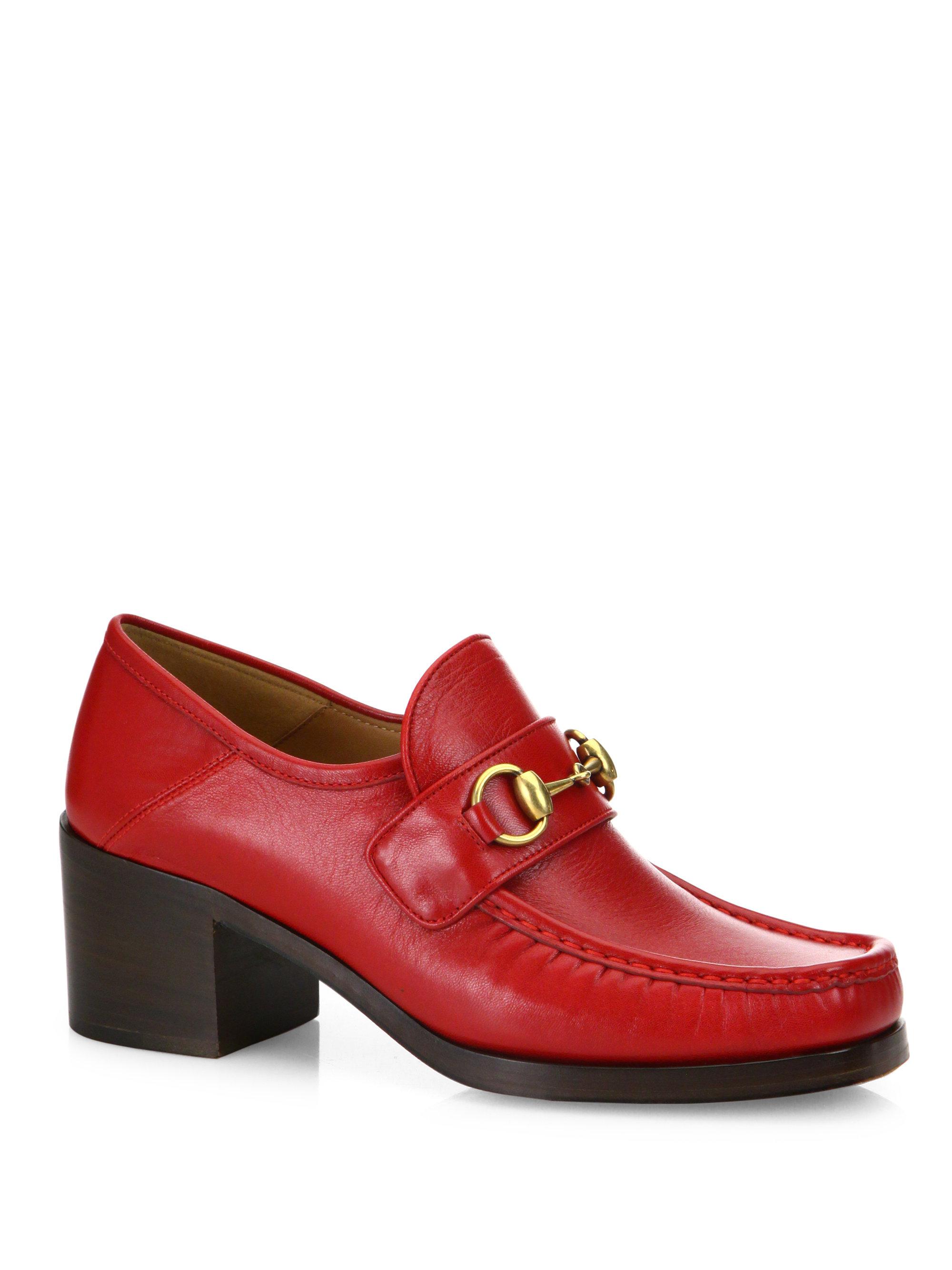 fake red bottom loafers