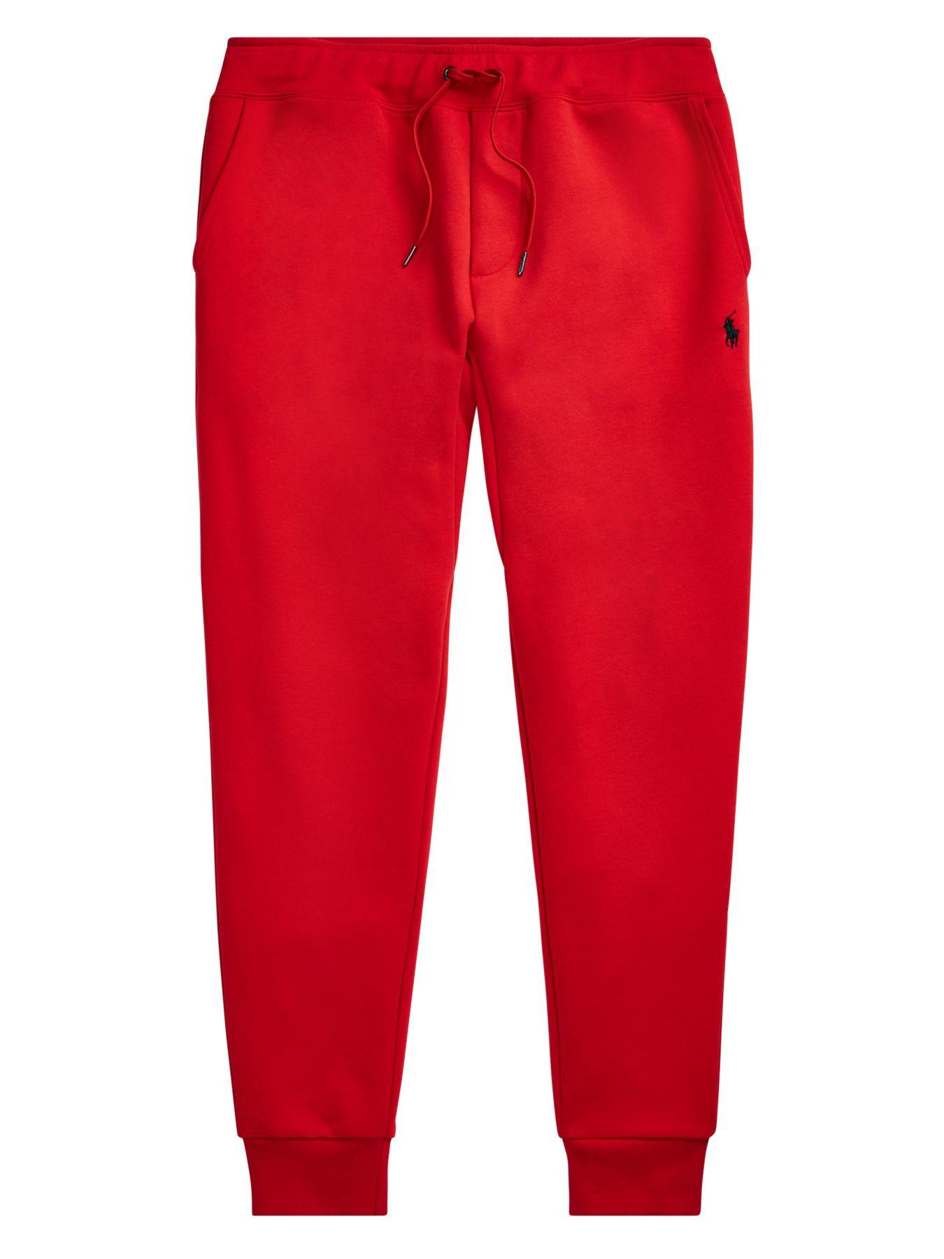 Polo Ralph Lauren Double - Knit Jogger Pants in Red for Men | Lyst