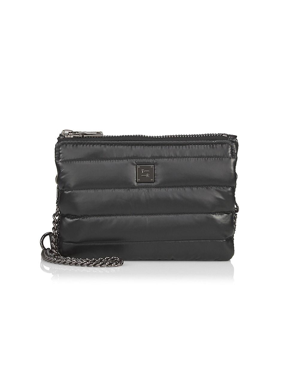 Think Royln Ginger Quilted Crossbody Bag in Black Lyst